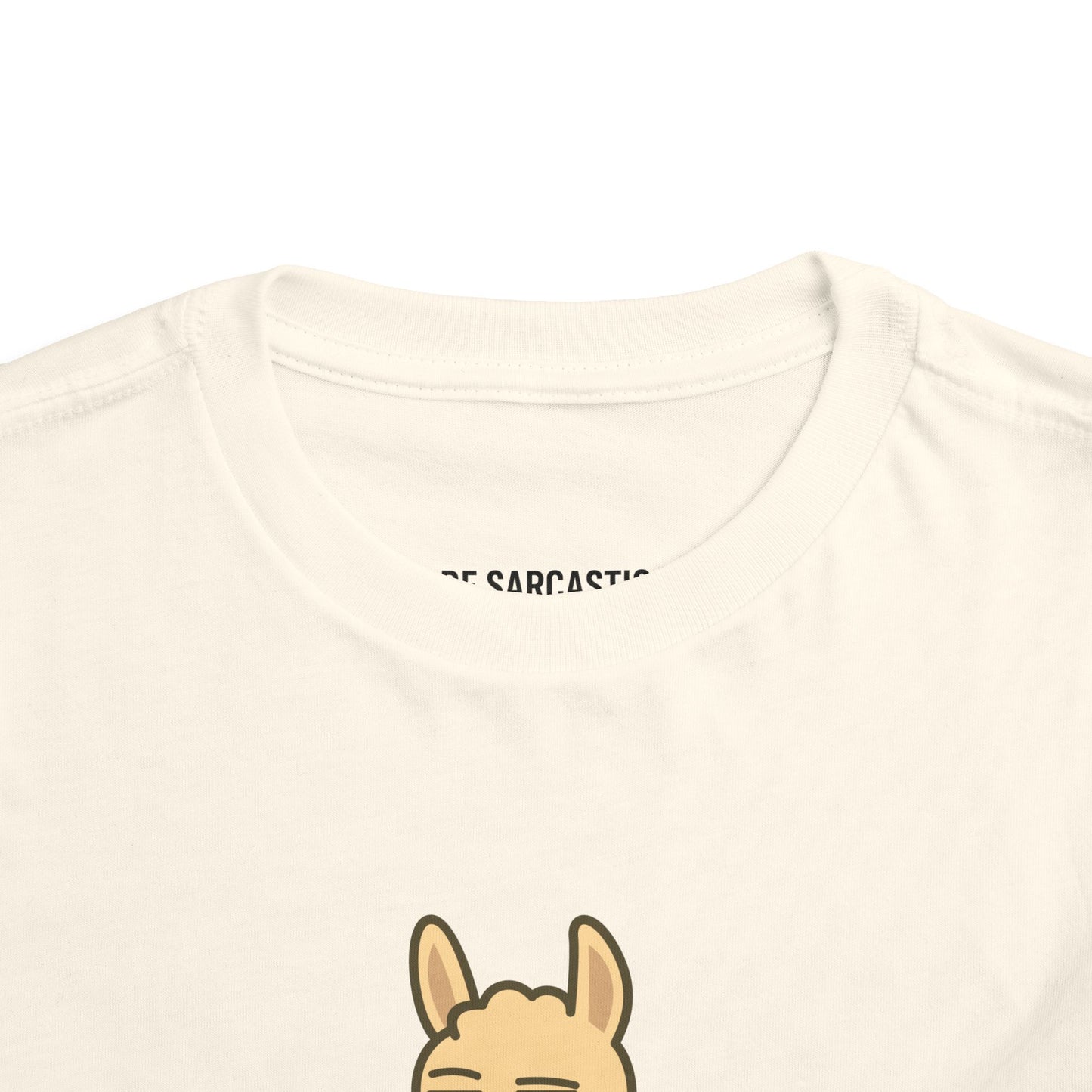 Funny Sarcastic Llama Toddler Tee