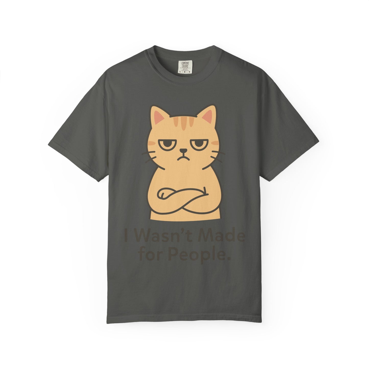 Funny Sarcastic Cat T-Shirt — Humorous Cat Lover Tee