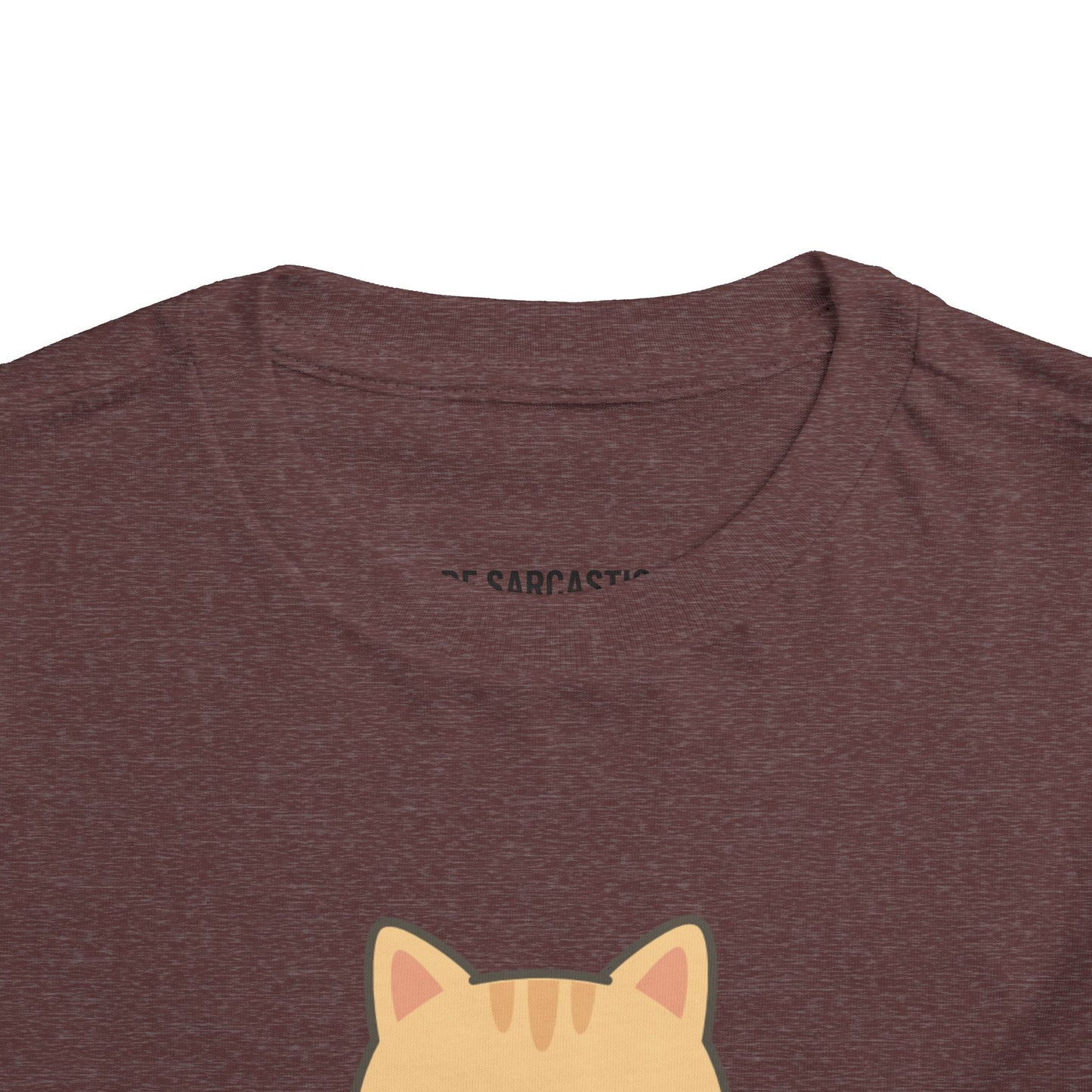 Toddler Tee — 'I Wasn't Made for People' Grumpy Cat Graphic