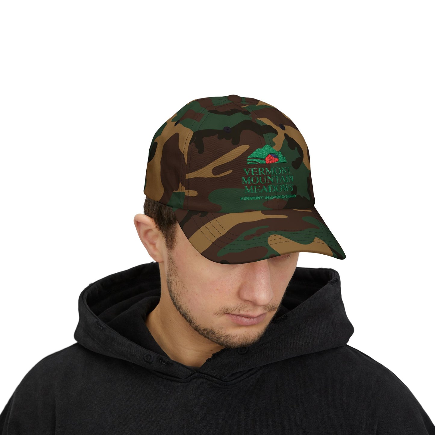 Vermont-Inspired Classic Dad Cap — Logo Ball Cap