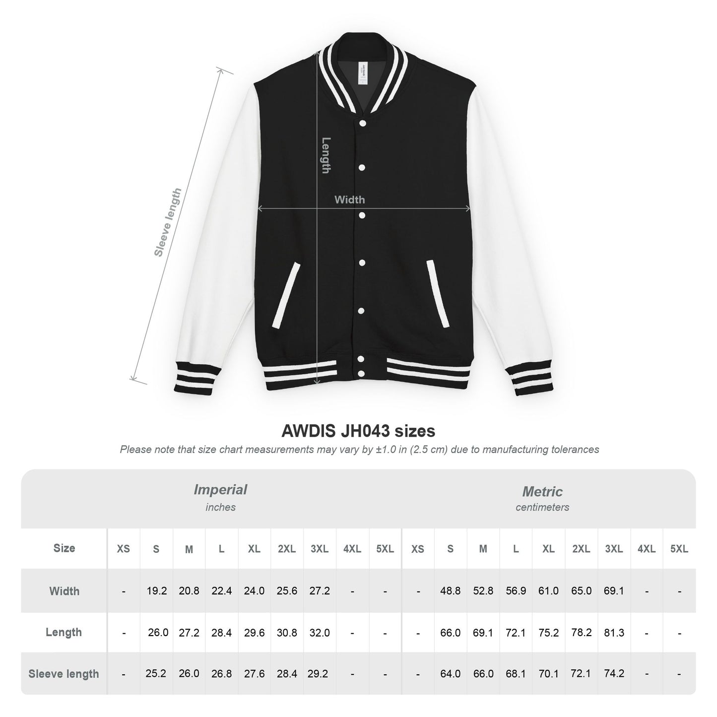 Vermont-Inspired Letterman Jacket — Classic State Patch Jacket