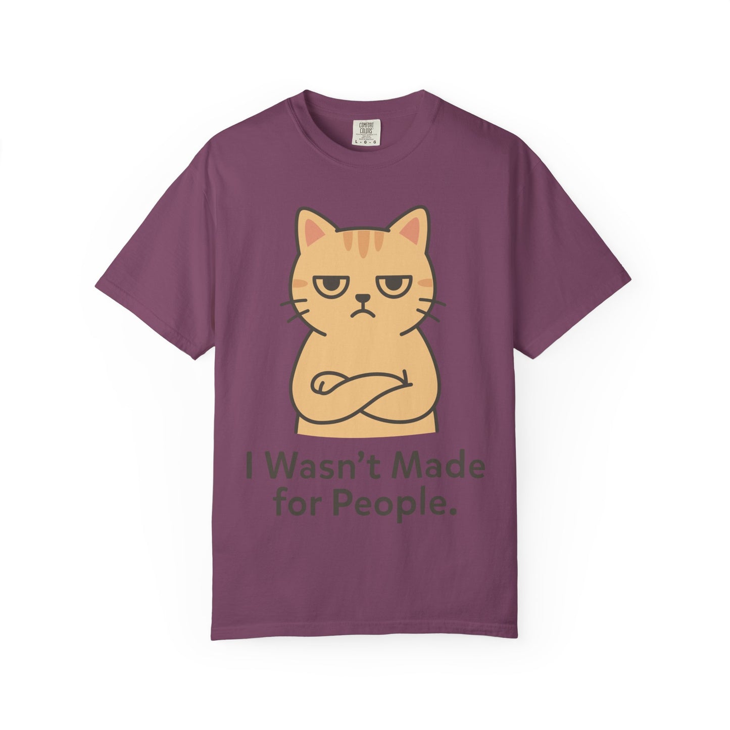 Funny Sarcastic Cat T-Shirt — Humorous Cat Lover Tee
