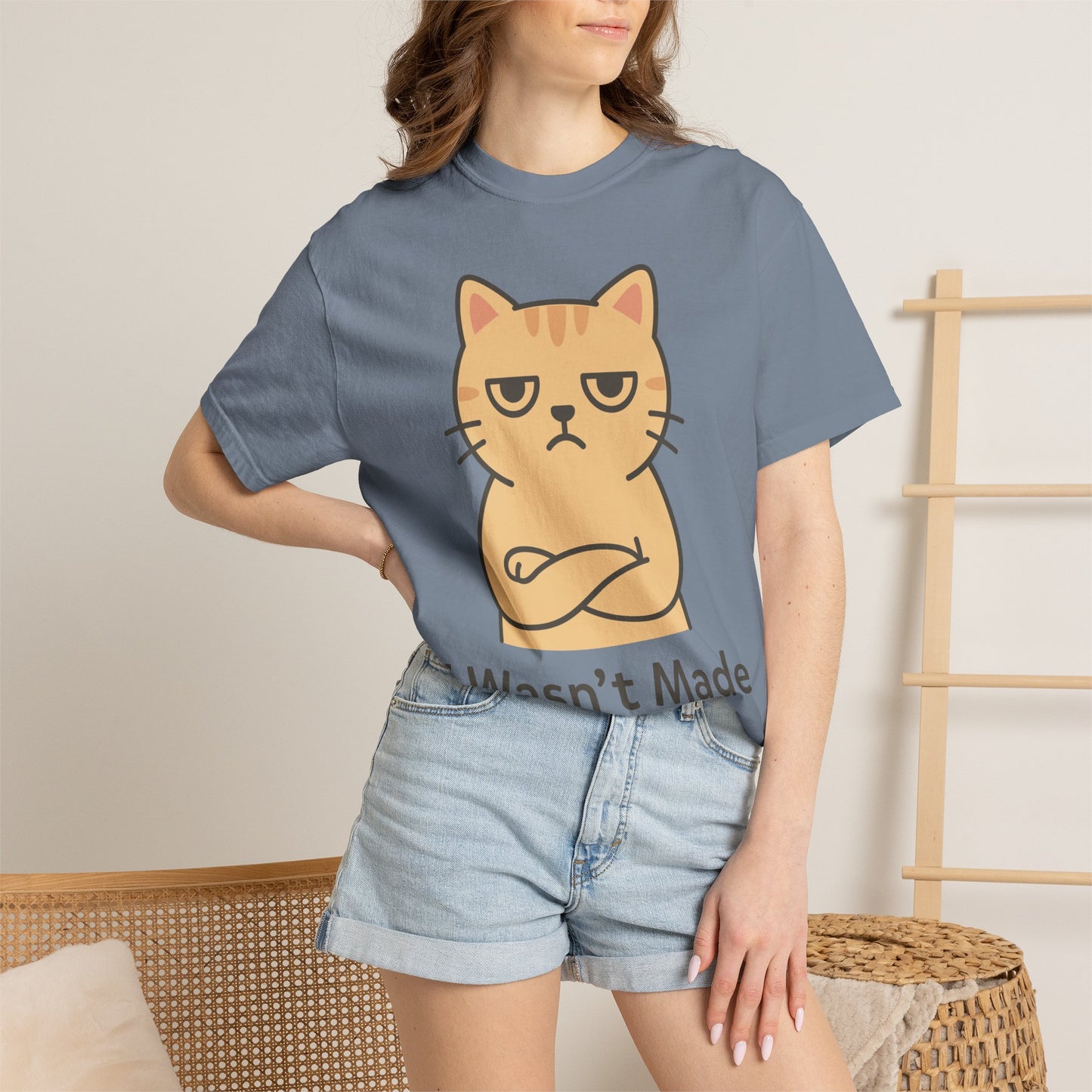 Funny Sarcastic Cat T-Shirt — Humorous Cat Lover Tee