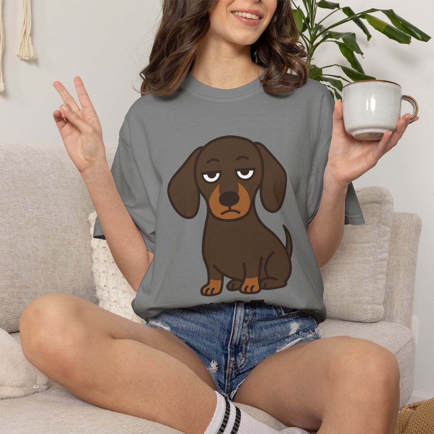 Funny Sarcastic Wiener Dog T-Shirt — Dachshund Humor Tee