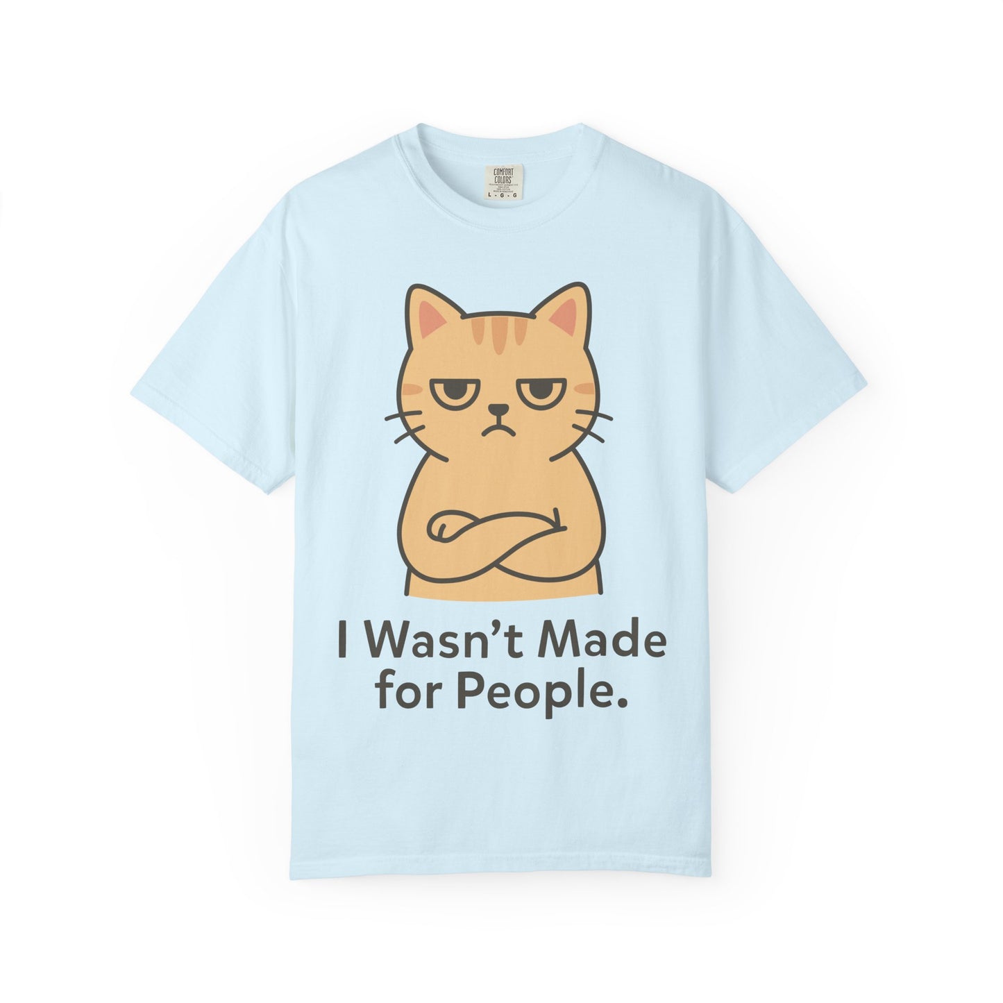 Funny Sarcastic Cat T-Shirt — Humorous Cat Lover Tee