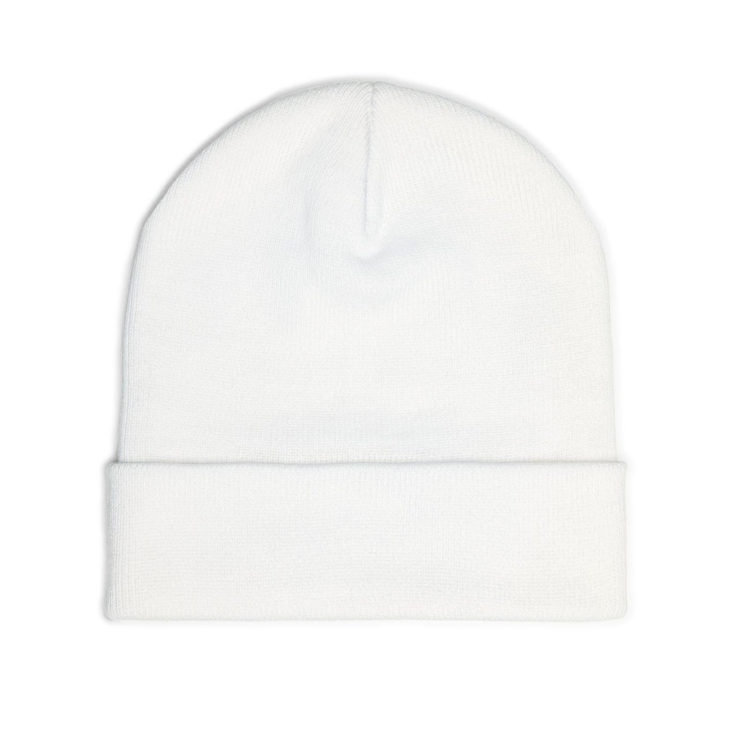 Vermont-Inspired Embroidered Knit Beanie — Winter Ski & Hiking Hat