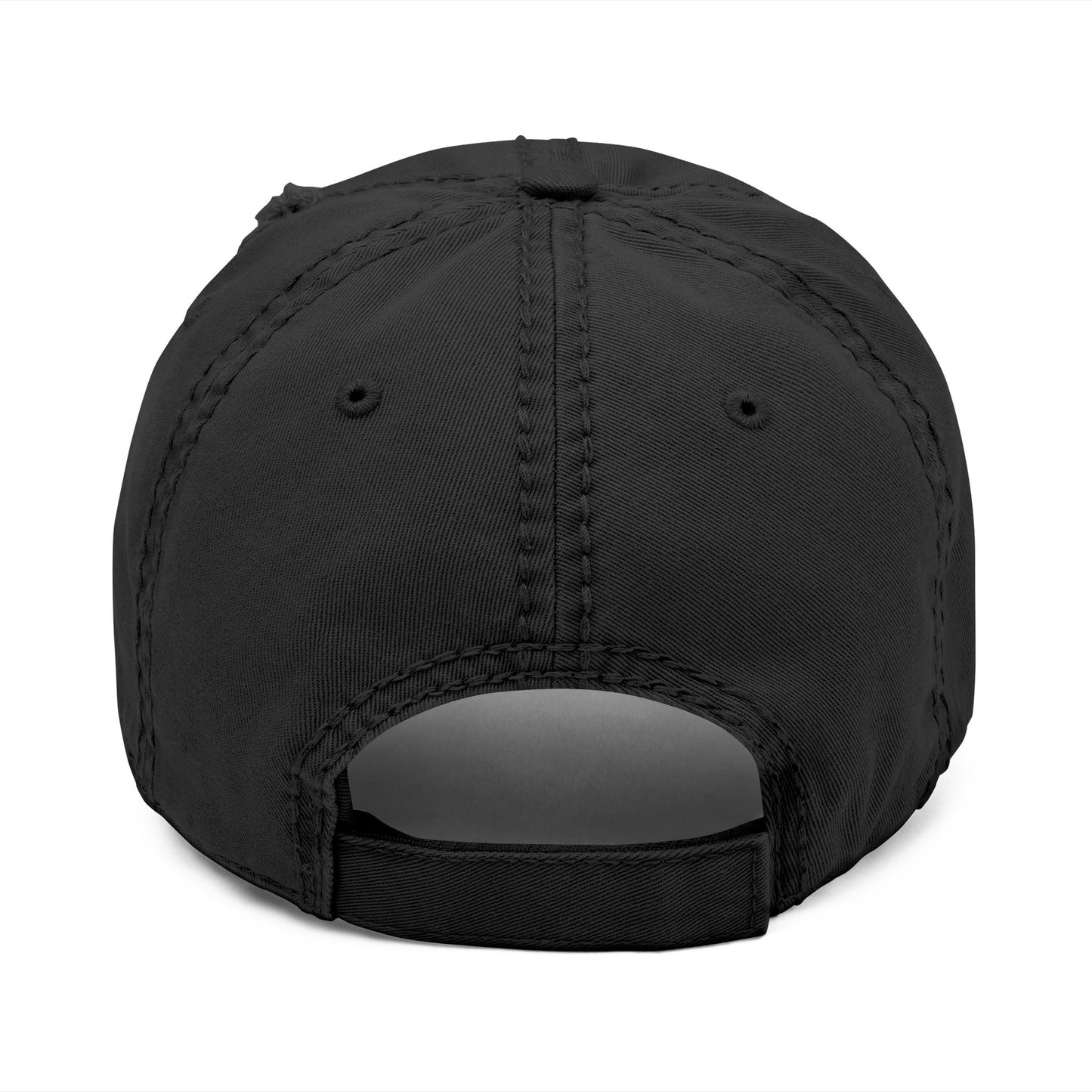 Vermont-Inspired Distressed Embroidered Dad Hat
