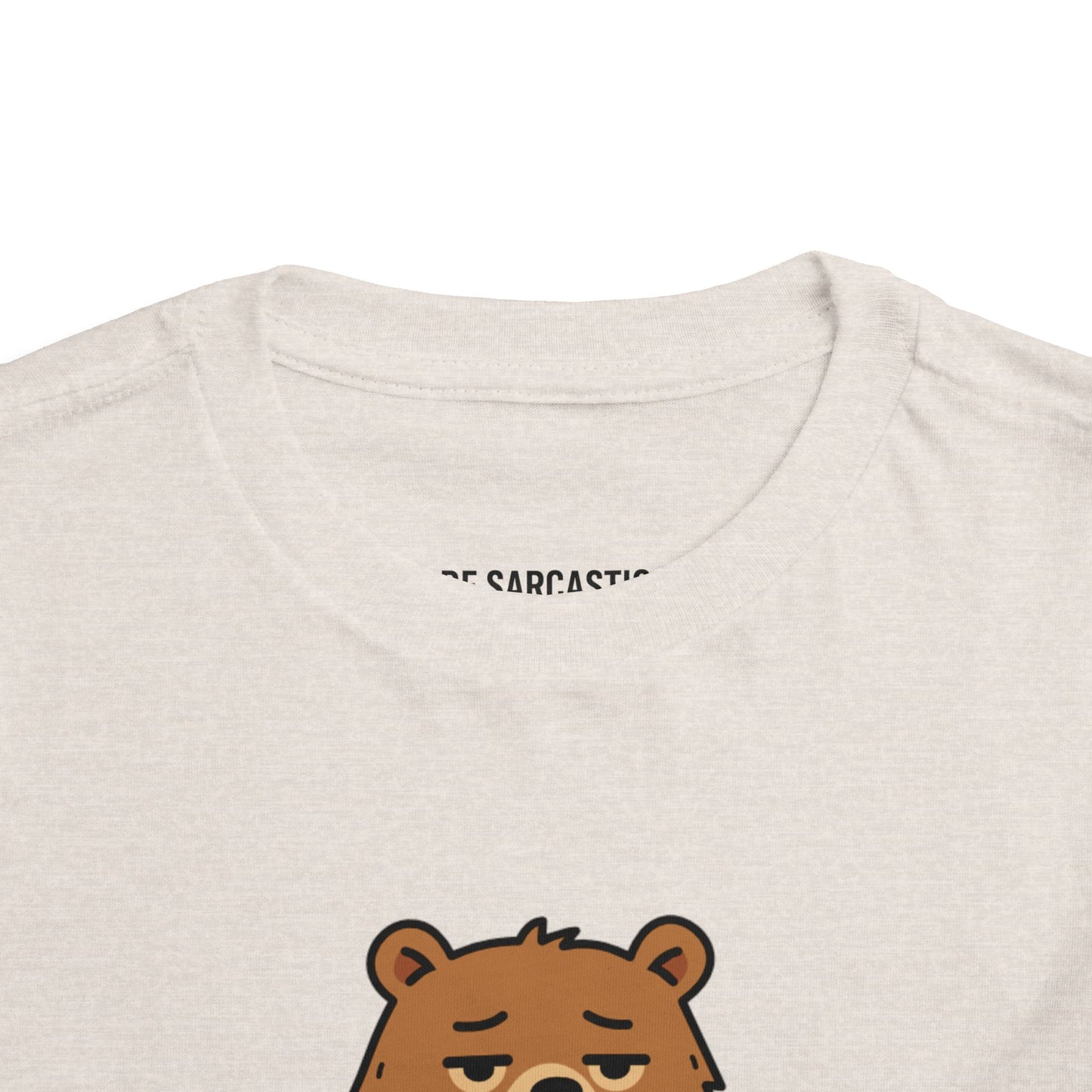 Sassy Sarcastic Toddler Short Sleeve Tee — Funny Kid Shirt