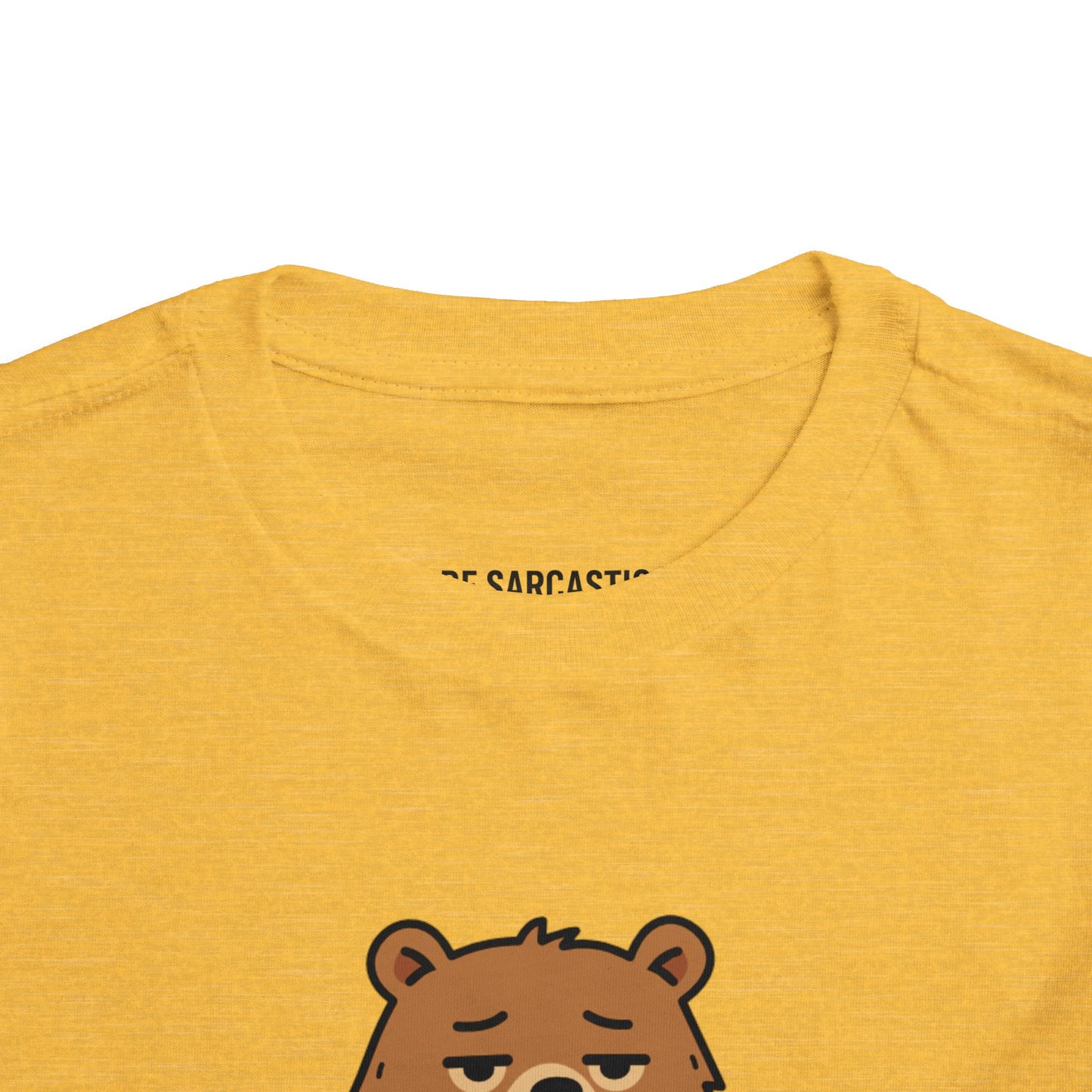 Sassy Sarcastic Toddler Short Sleeve Tee — Funny Kid Shirt