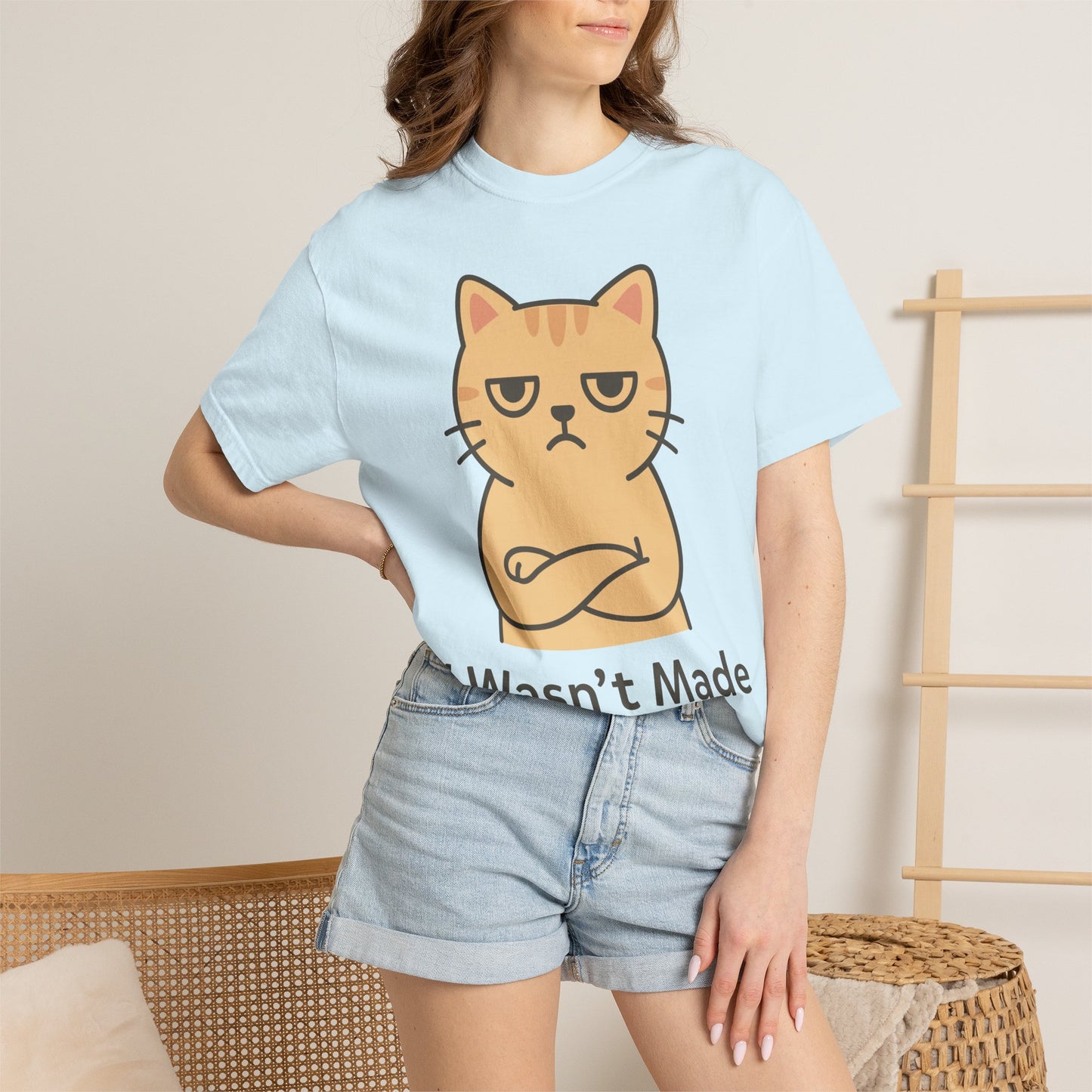 Funny Sarcastic Cat T-Shirt — Humorous Cat Lover Tee