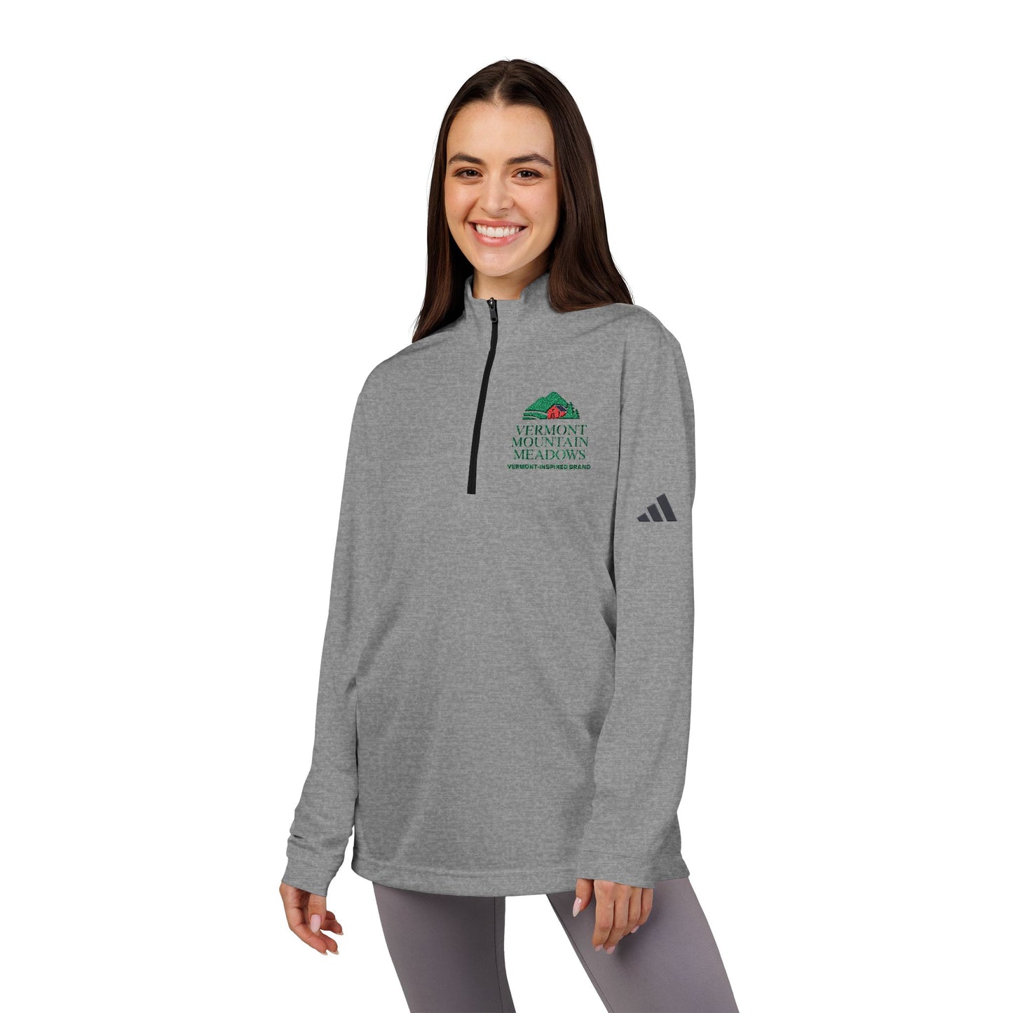 Vermont Barn & Solar Logo Quarter-Zip Pullover
