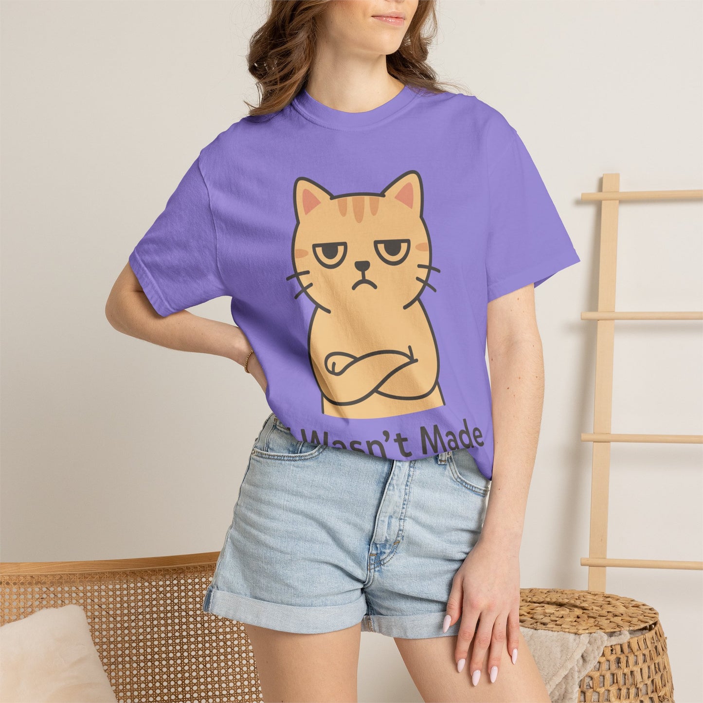Funny Sarcastic Cat T-Shirt — Humorous Cat Lover Tee