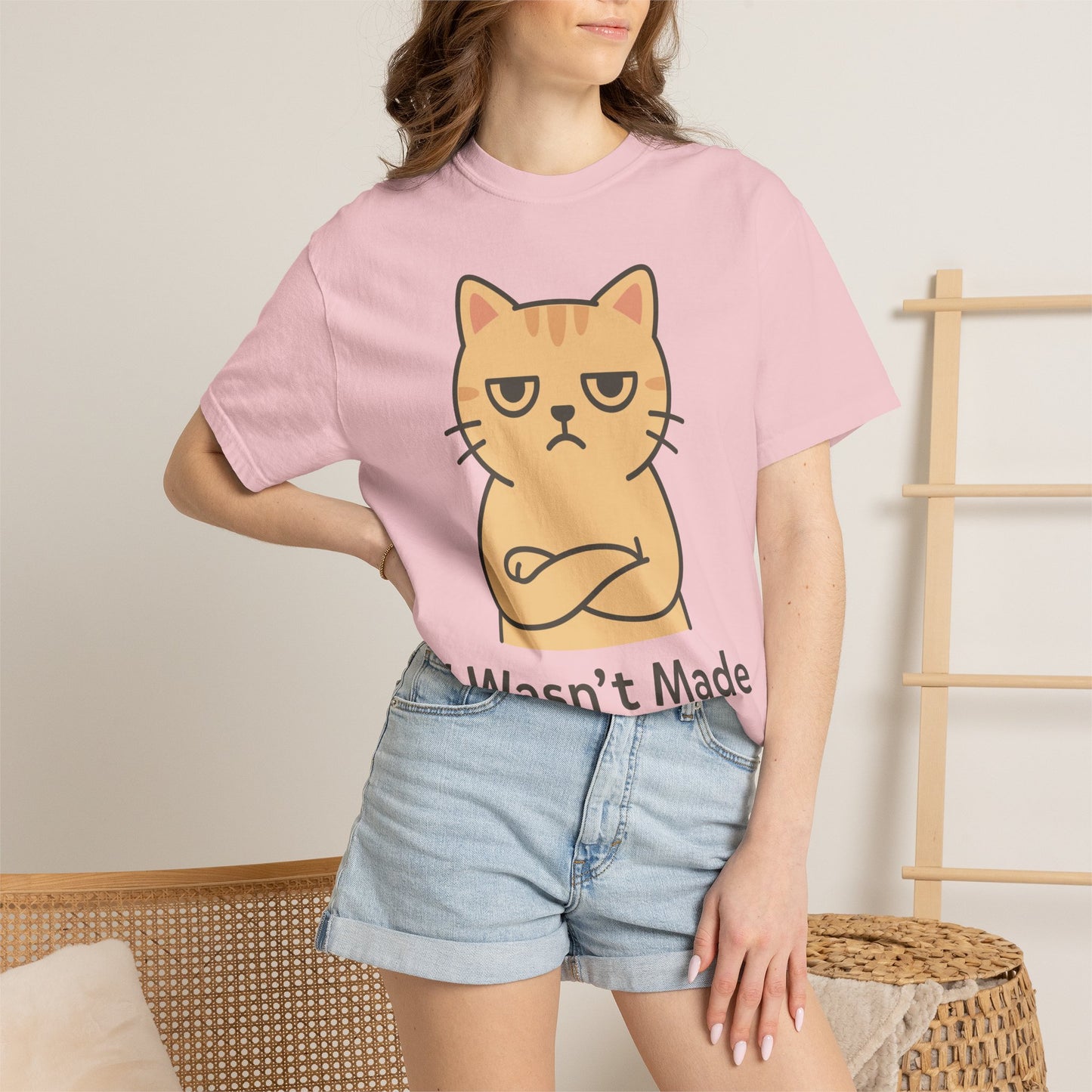 Funny Sarcastic Cat T-Shirt — Humorous Cat Lover Tee