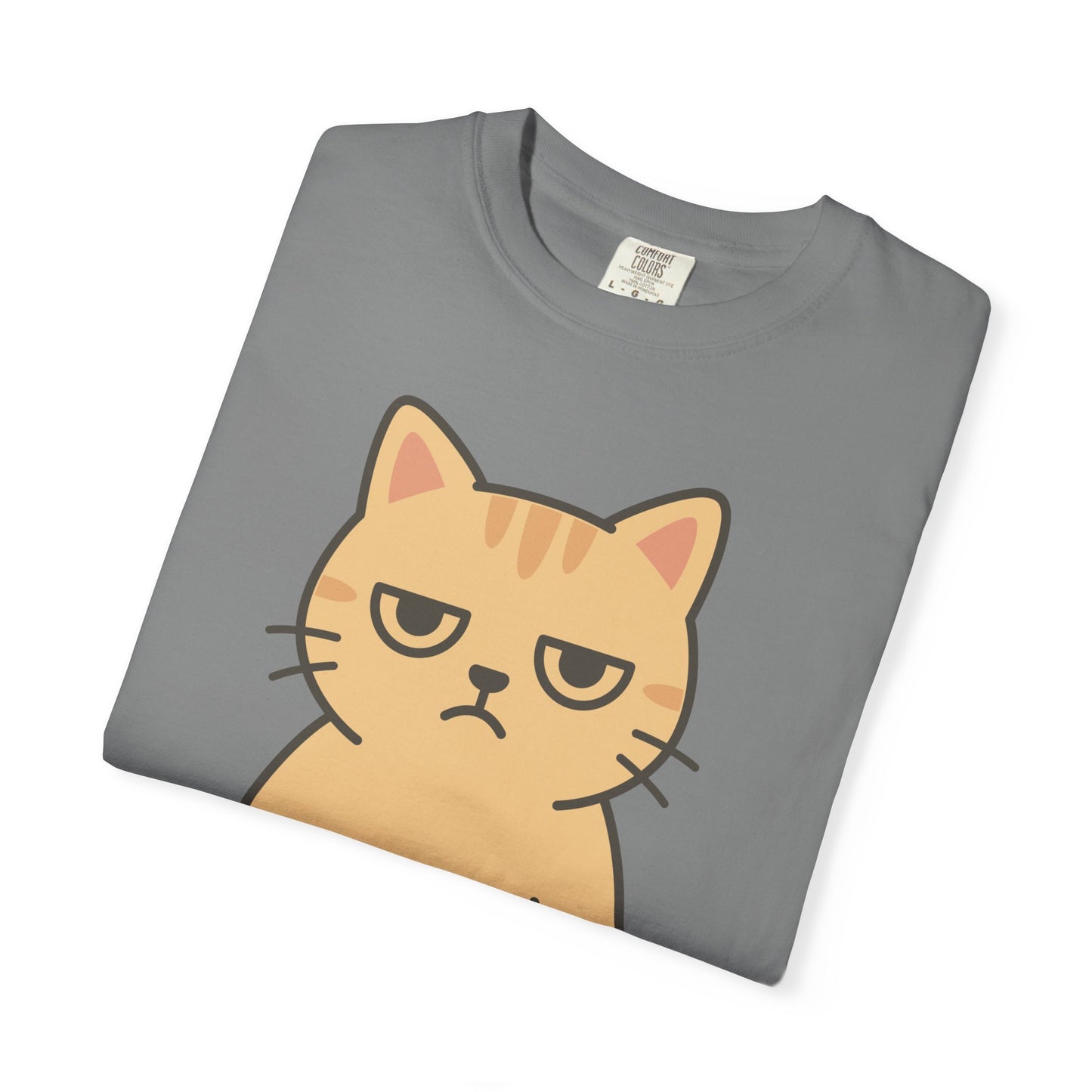 Funny Sarcastic Cat T-Shirt — Humorous Cat Lover Tee