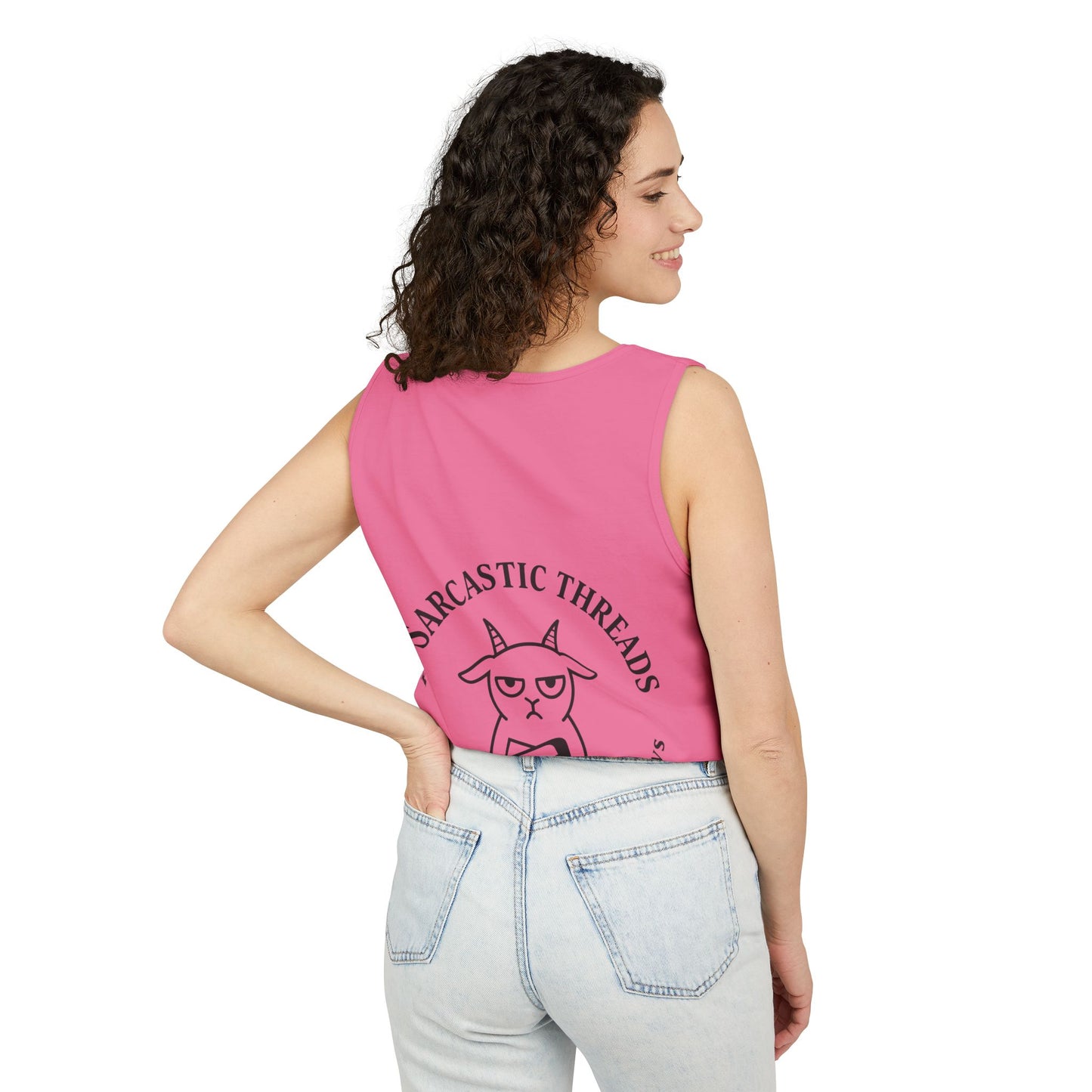 Spaghetti Tank Top — 'Limited 1986 Edition' Vintage Crop