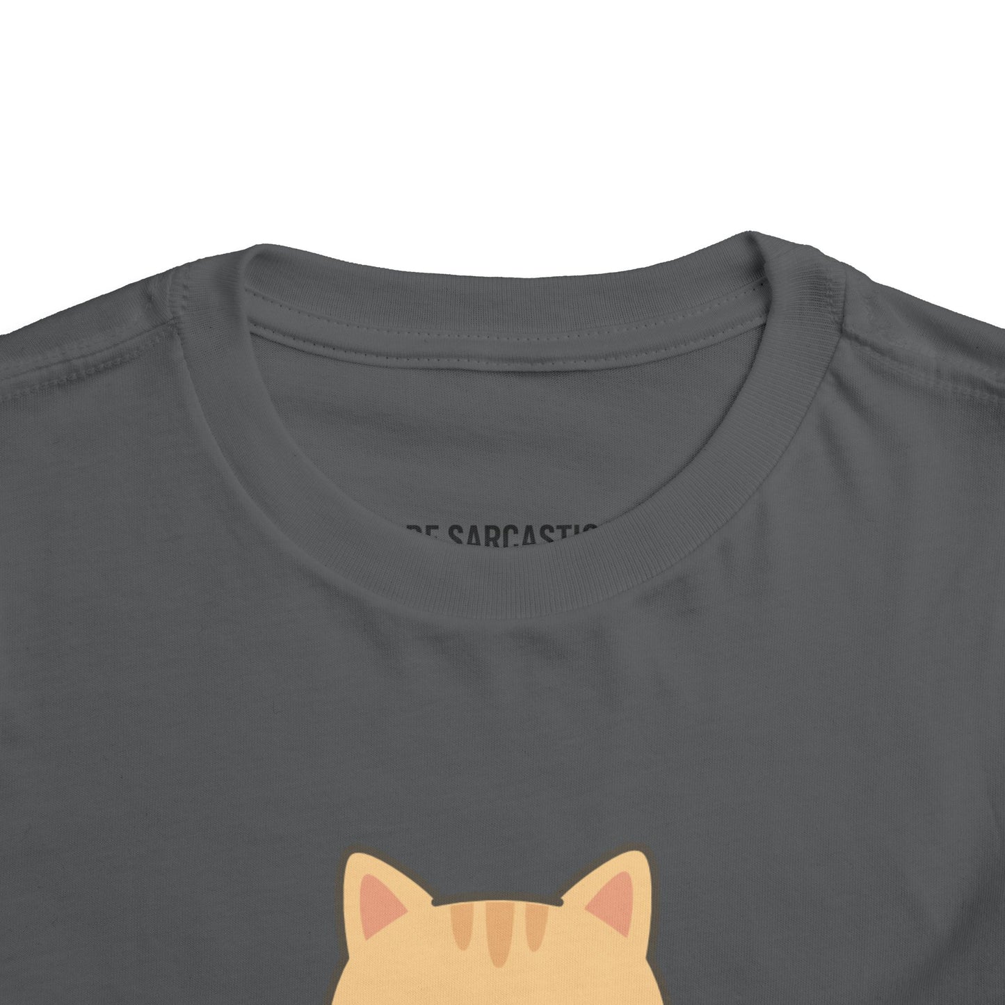 Toddler Tee — 'I Wasn't Made for People' Grumpy Cat Graphic