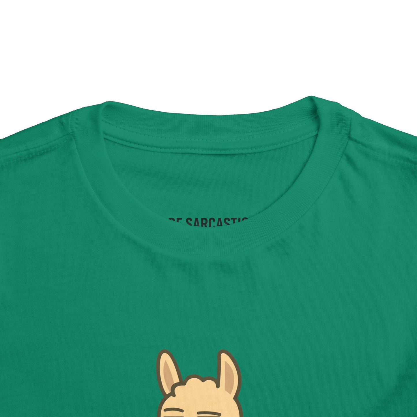 Funny Sarcastic Llama Toddler Tee