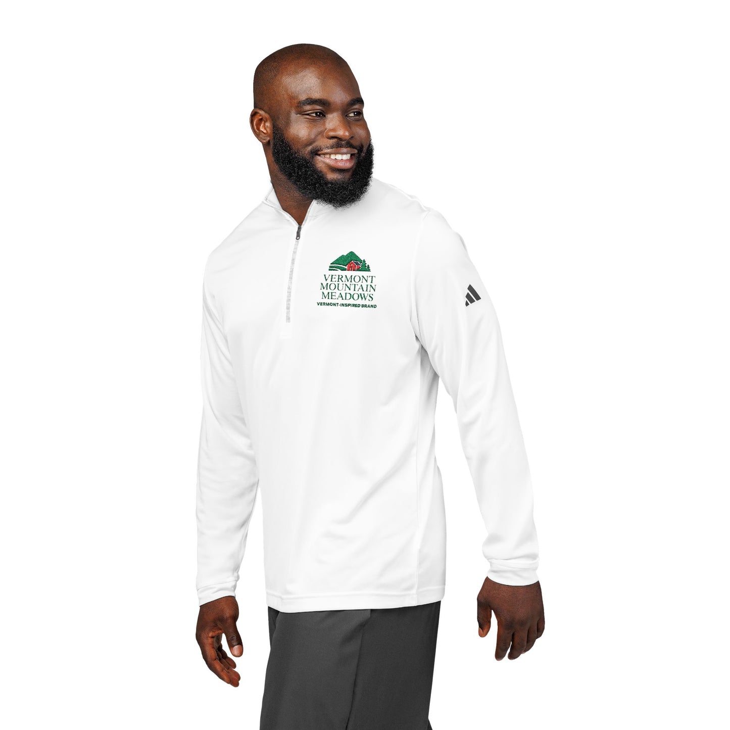Vermont Barn & Solar Logo Quarter-Zip Pullover