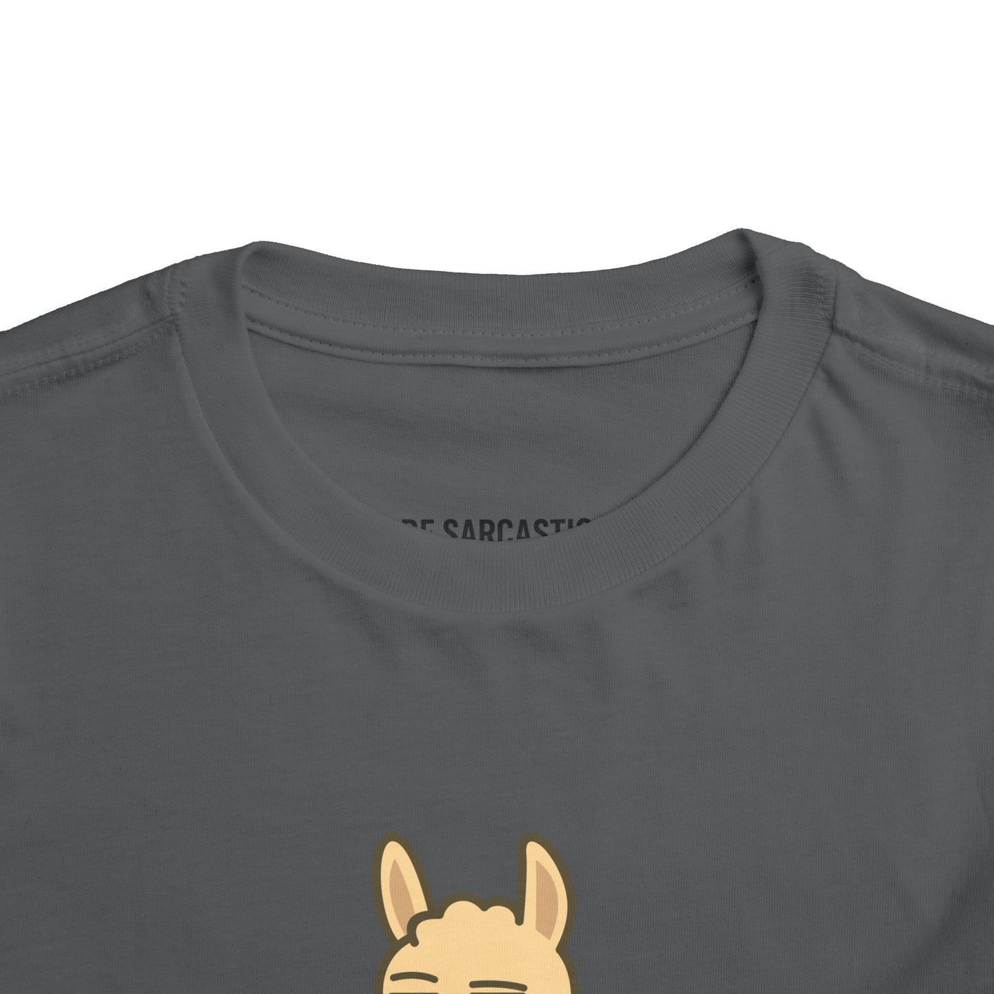 Funny Sarcastic Llama Toddler Tee