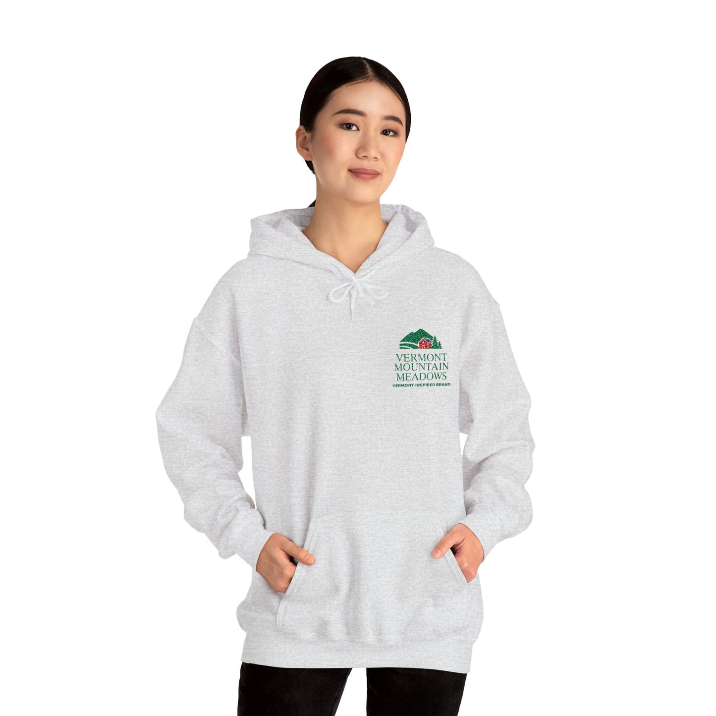 Vermont Embroidered Logo Hoodie