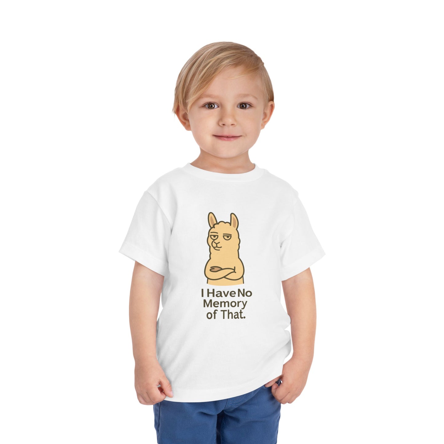 Funny Sarcastic Llama Toddler Tee