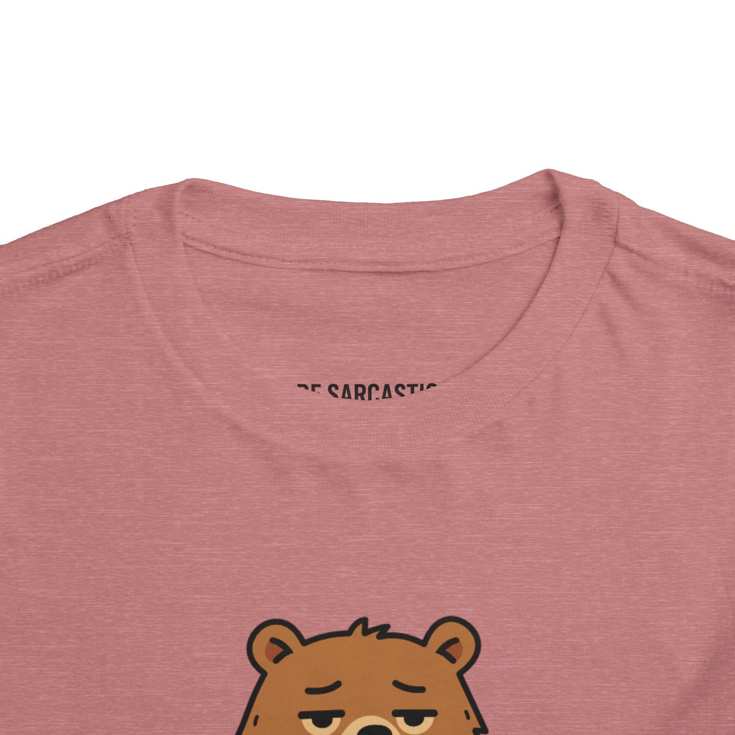 Sassy Sarcastic Toddler Short Sleeve Tee — Funny Kid Shirt