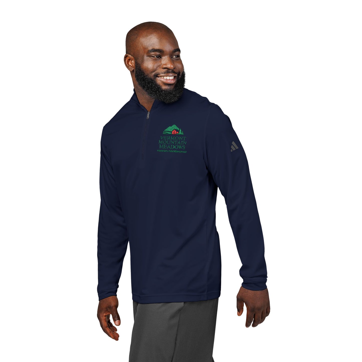 Vermont Barn & Solar Logo Quarter-Zip Pullover