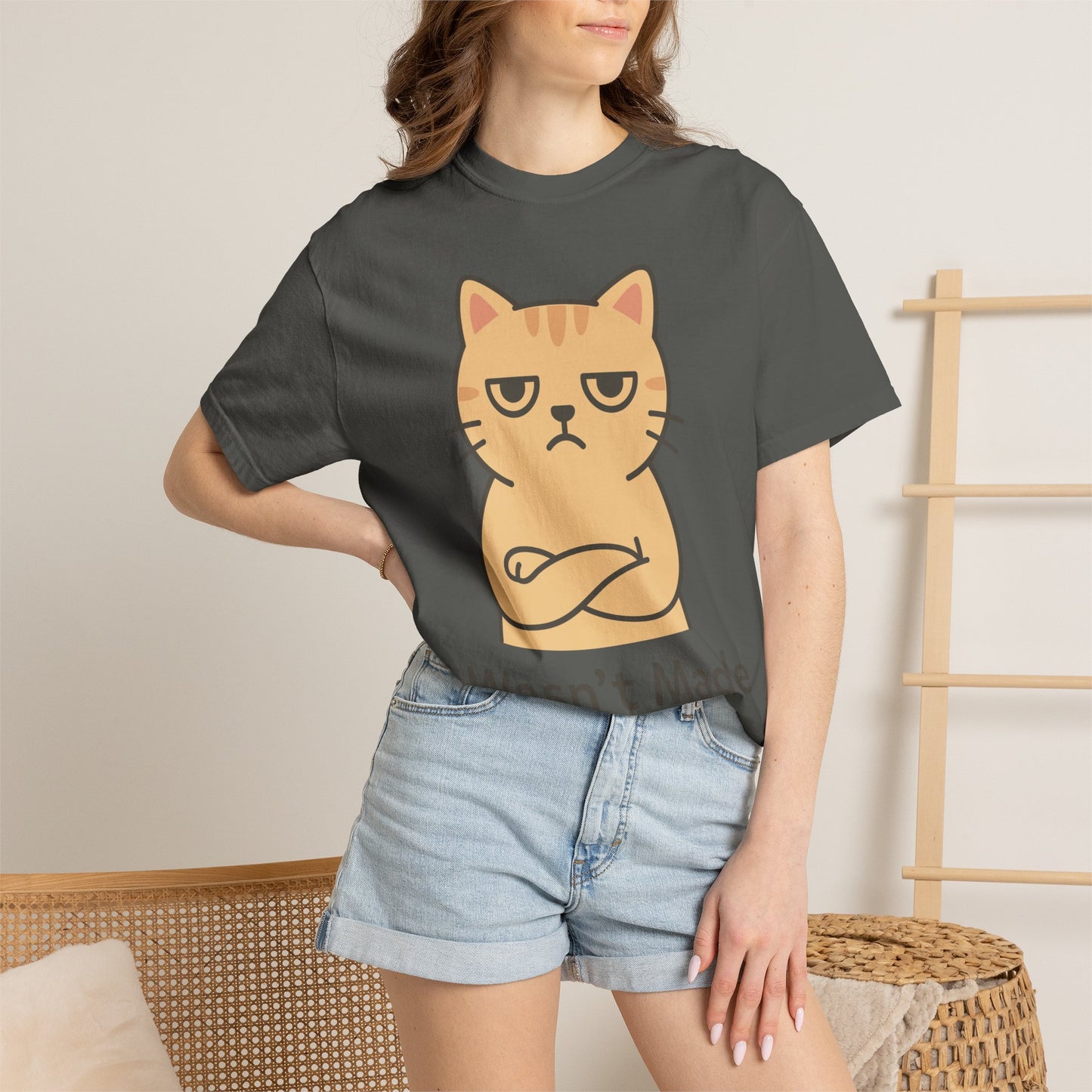 Funny Sarcastic Cat T-Shirt — Humorous Cat Lover Tee