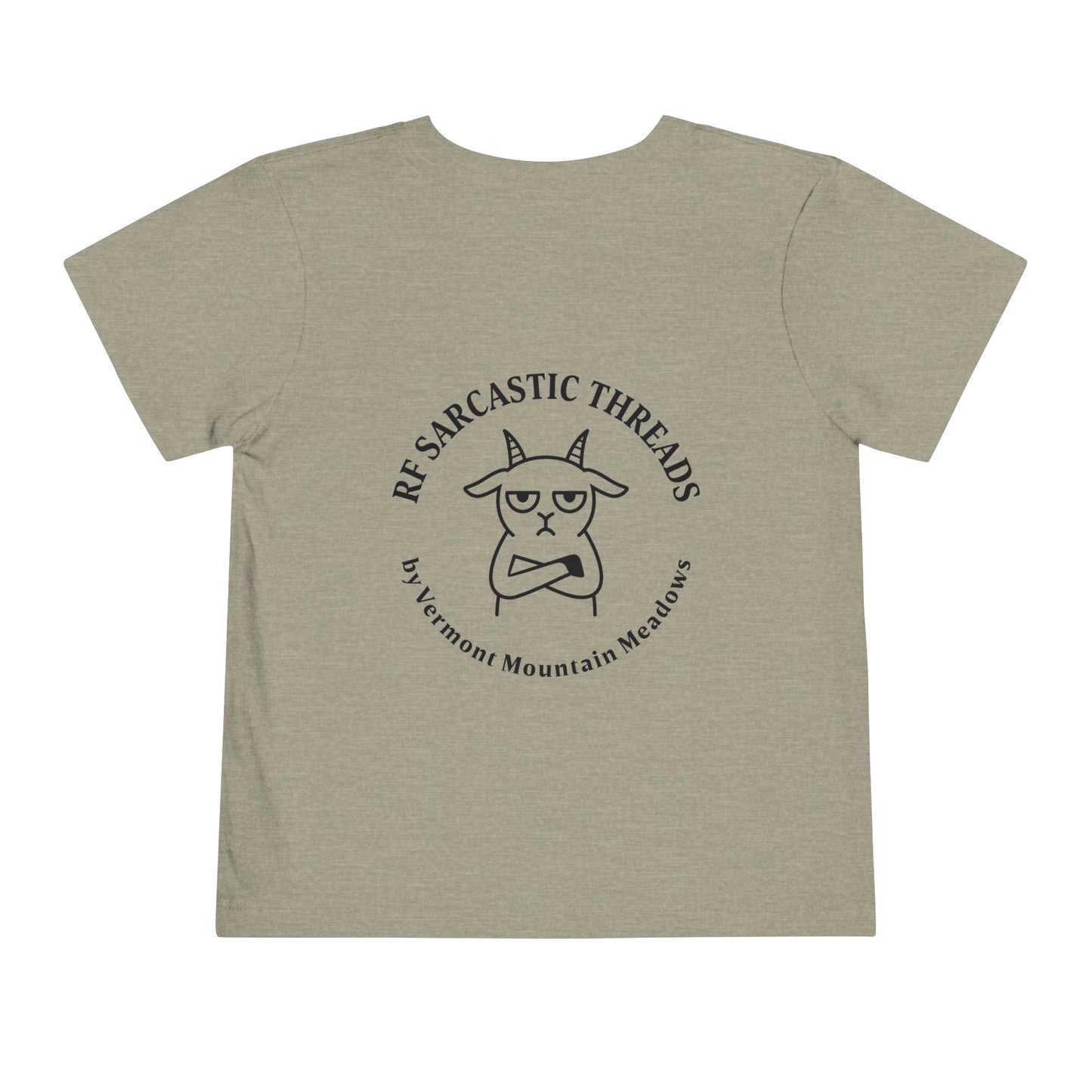 Toddler Tee — 'I Wasn't Made for People' Grumpy Cat Graphic
