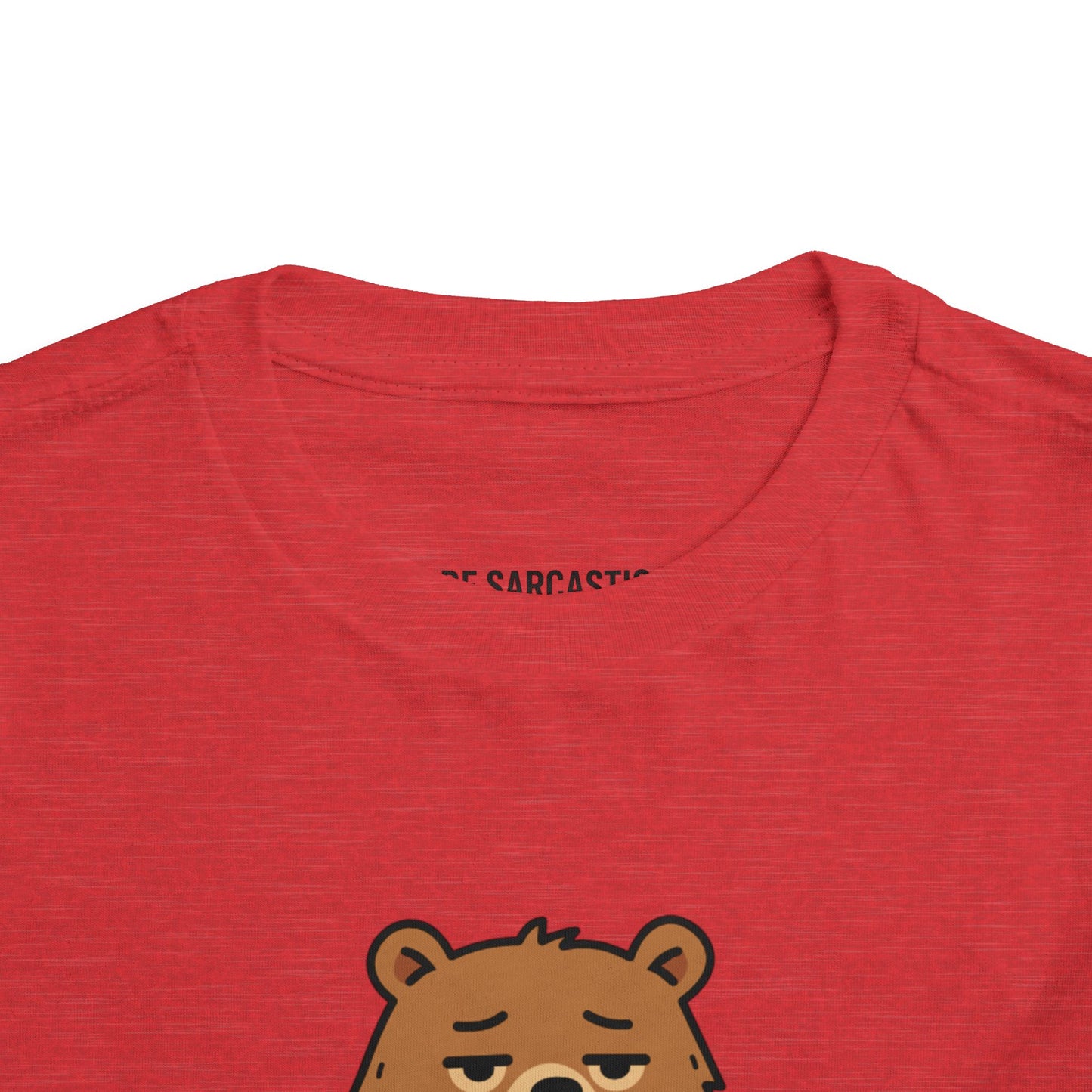 Sassy Sarcastic Toddler Short Sleeve Tee — Funny Kid Shirt