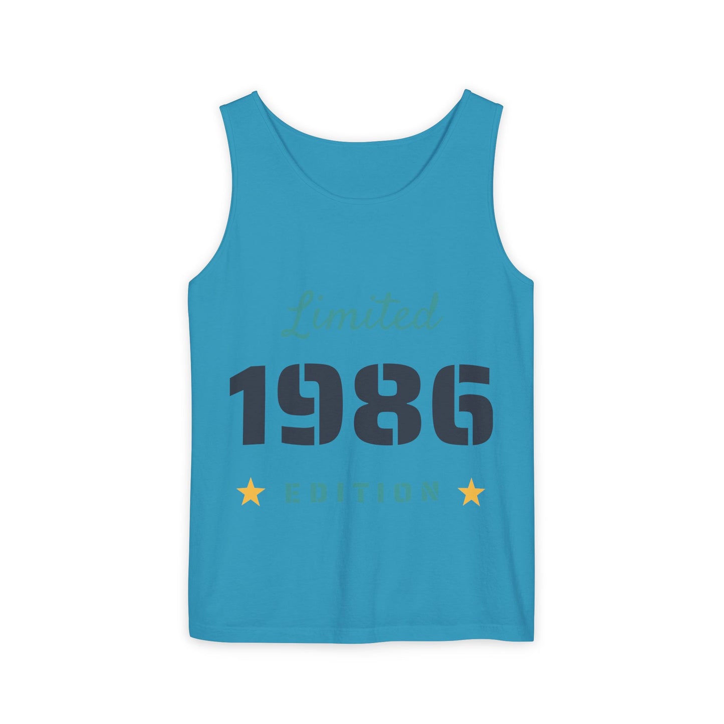 Spaghetti Tank Top — 'Limited 1986 Edition' Vintage Crop