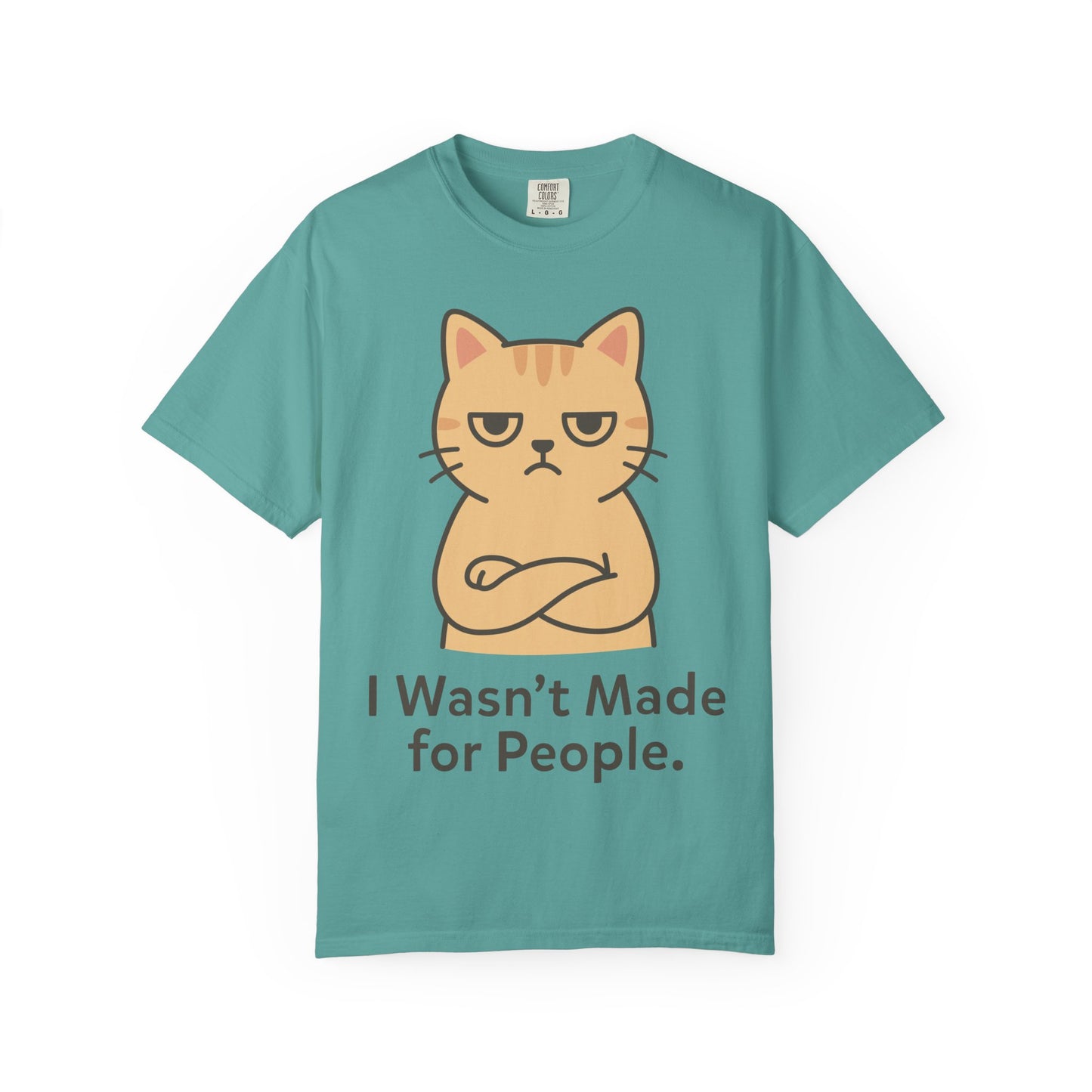 Funny Sarcastic Cat T-Shirt — Humorous Cat Lover Tee