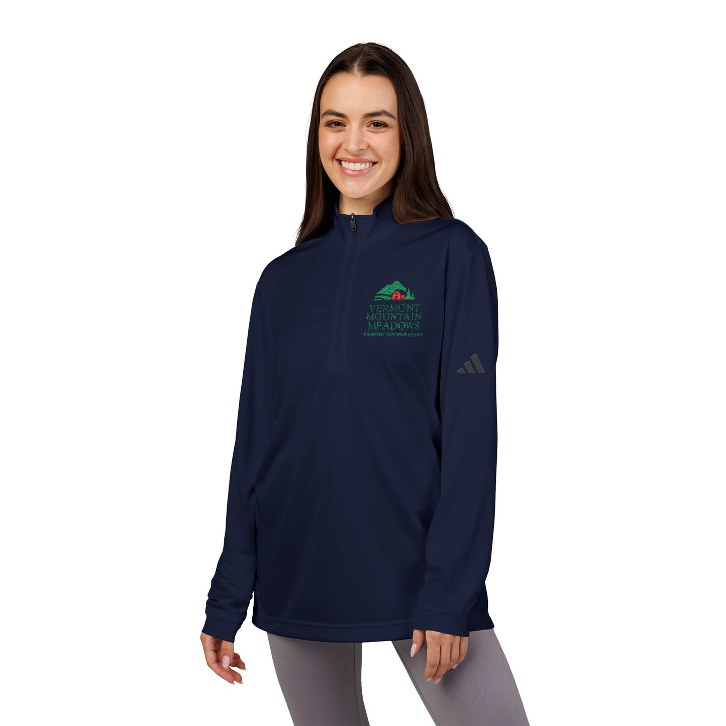 Vermont Barn & Solar Logo Quarter-Zip Pullover