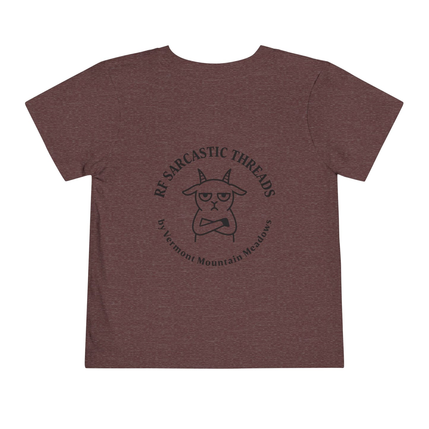 Toddler Tee — 'I Wasn't Made for People' Grumpy Cat Graphic