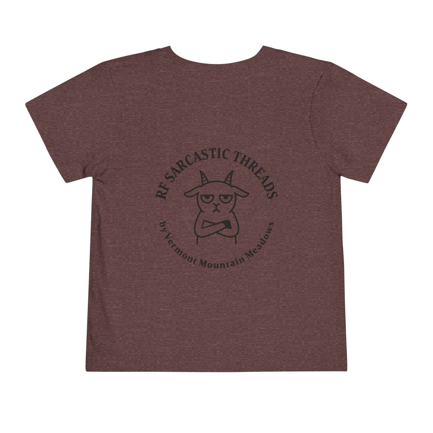 Toddler Tee — "Over It Since Birth" Alligator Graphic