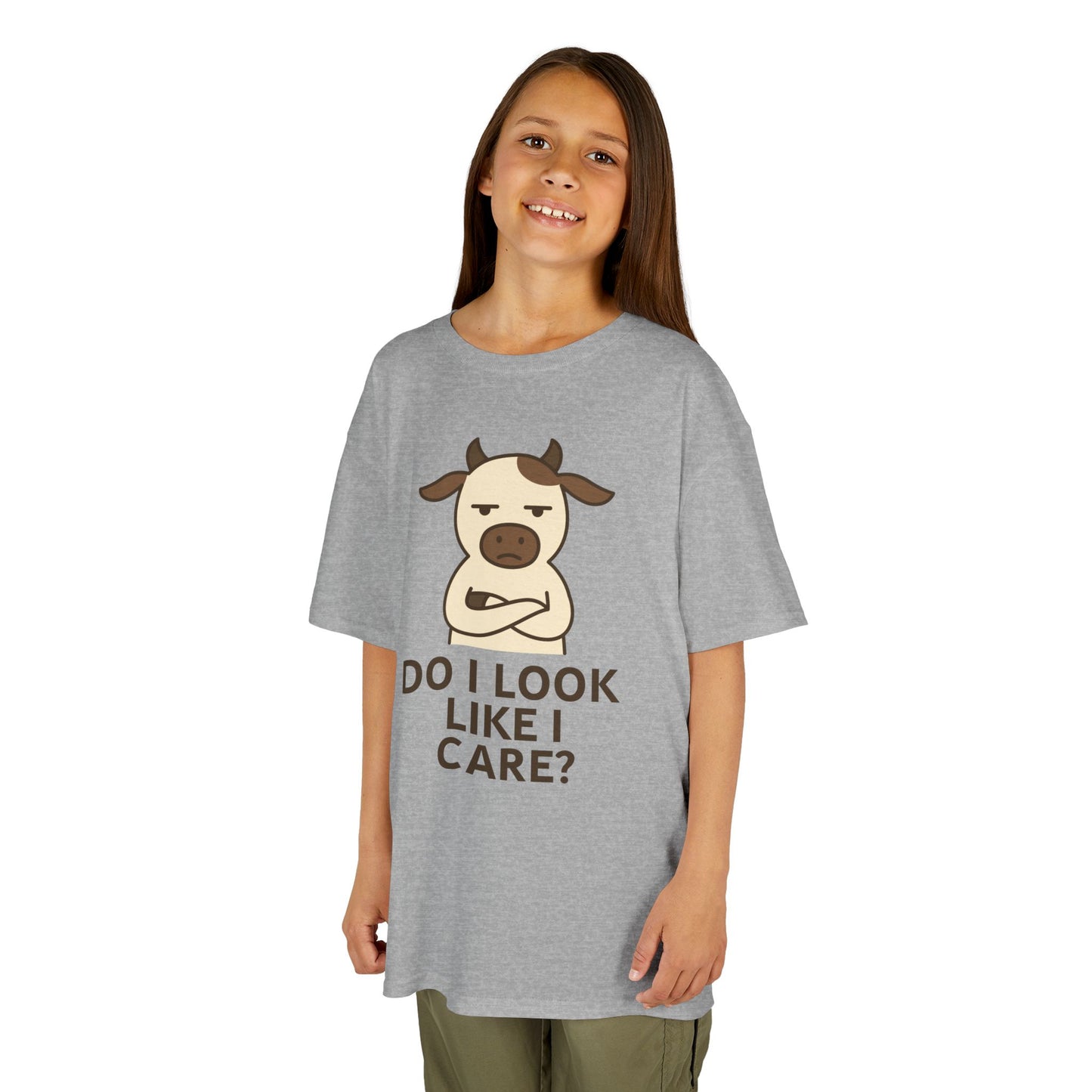 Kids Cow Funny T-Shirt — Cute Farm Animal Tee for Boys & Girls