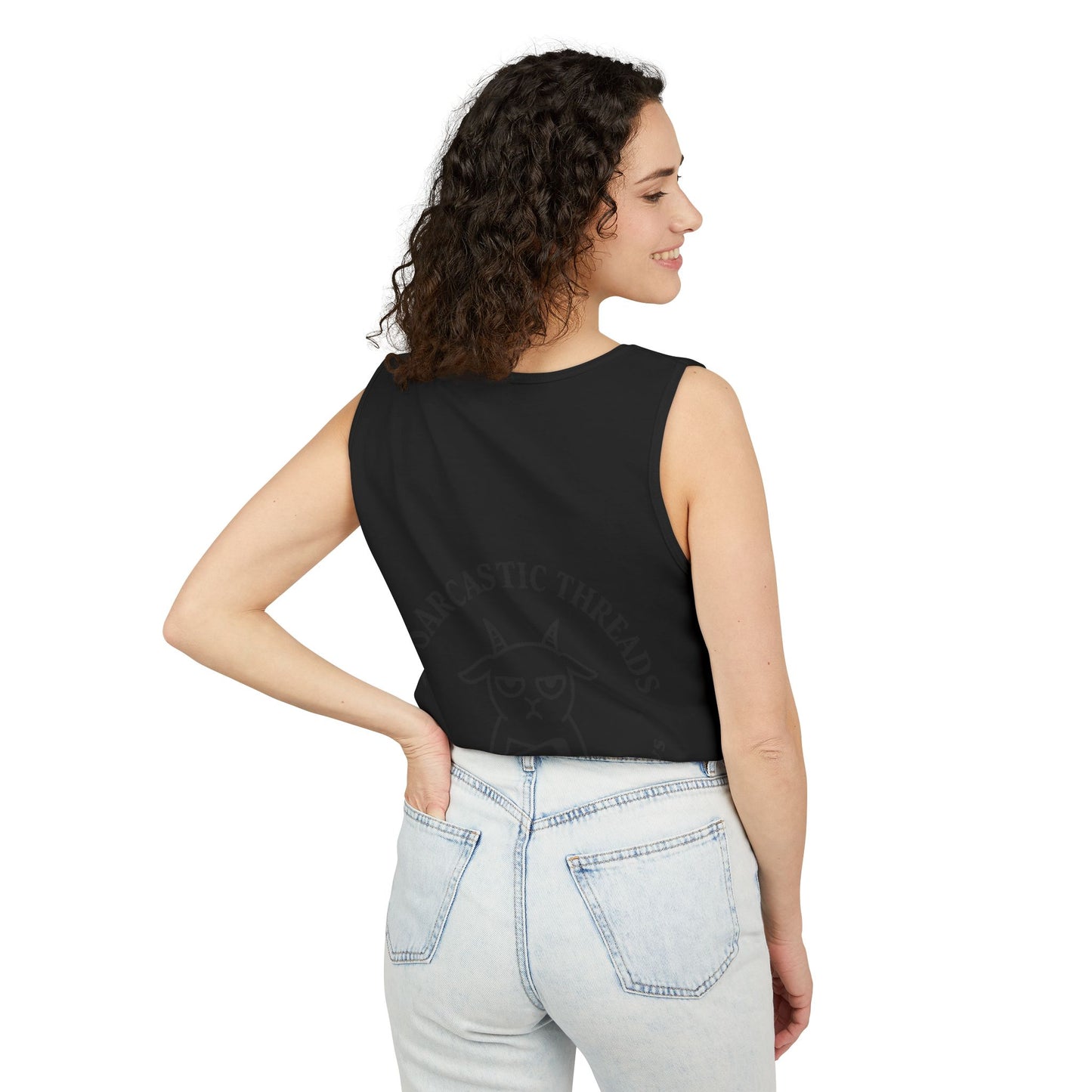 Spaghetti Tank Top — 'Limited 1986 Edition' Vintage Crop