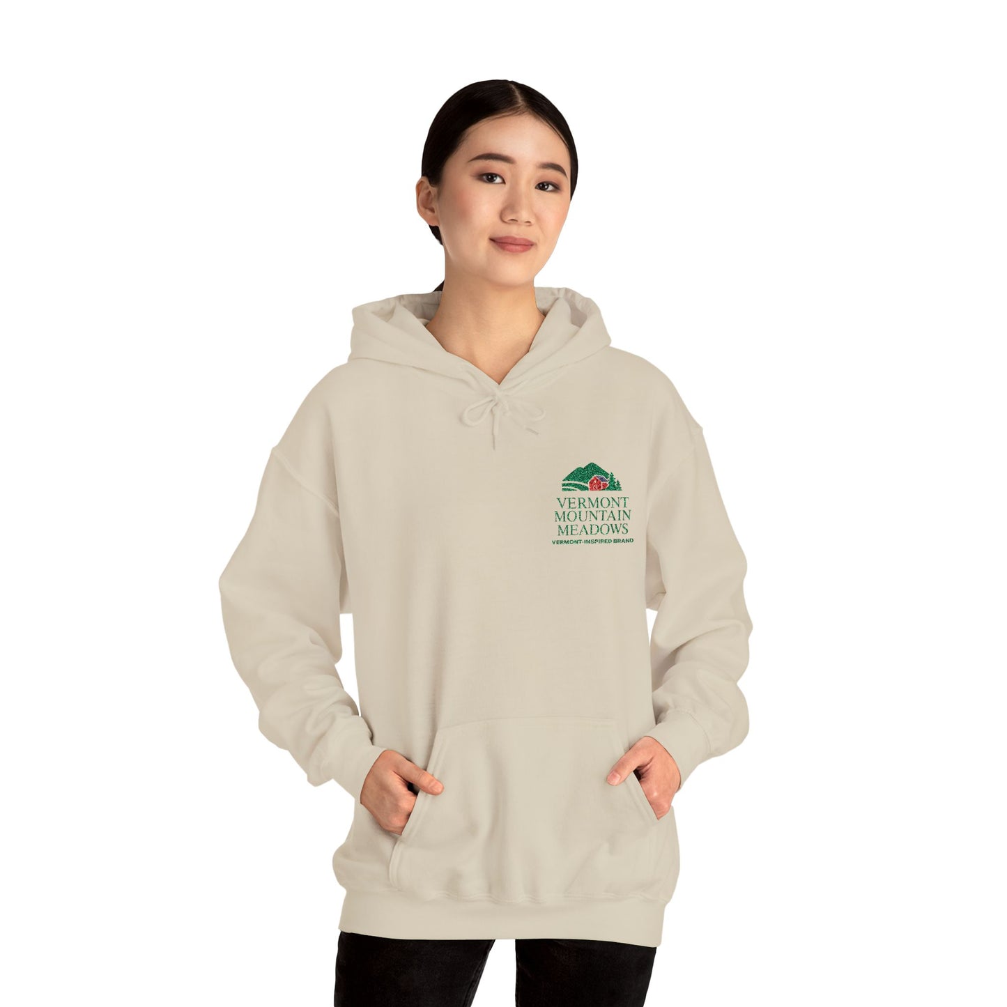 Vermont Embroidered Logo Hoodie