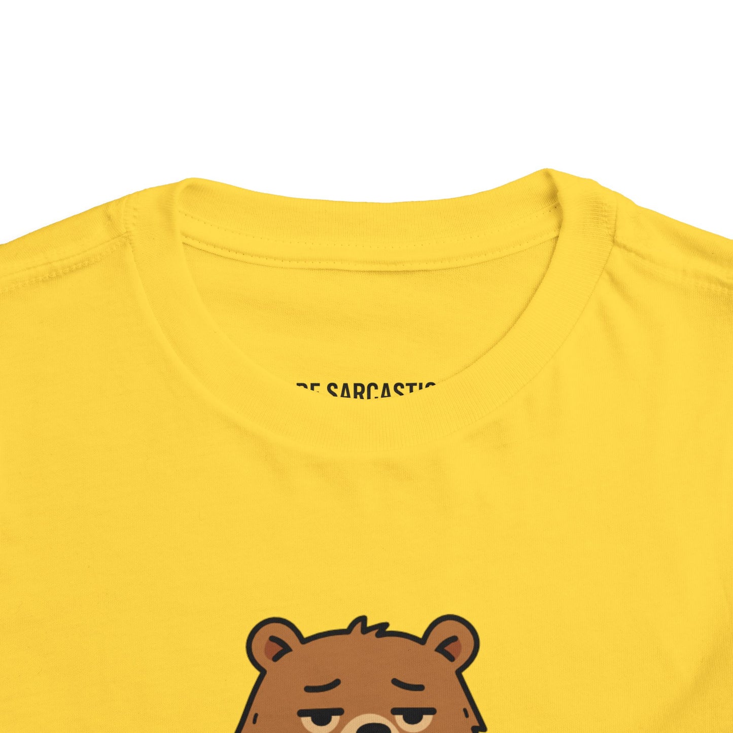 Sassy Sarcastic Toddler Short Sleeve Tee — Funny Kid Shirt