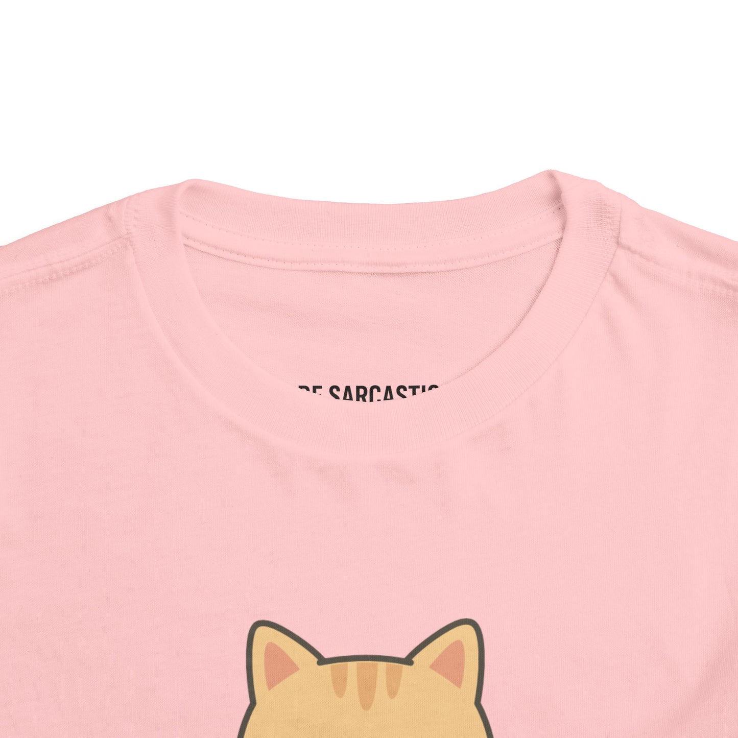 Toddler Tee — 'I Wasn't Made for People' Grumpy Cat Graphic