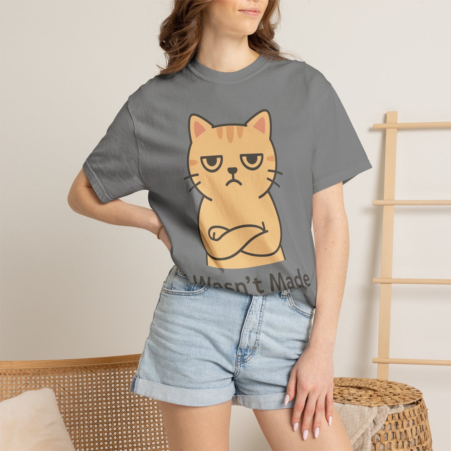 Funny Sarcastic Cat T-Shirt — Humorous Cat Lover Tee