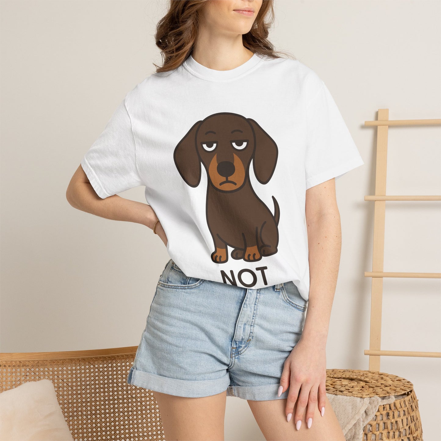 Funny Sarcastic Wiener Dog T-Shirt — Dachshund Humor Tee