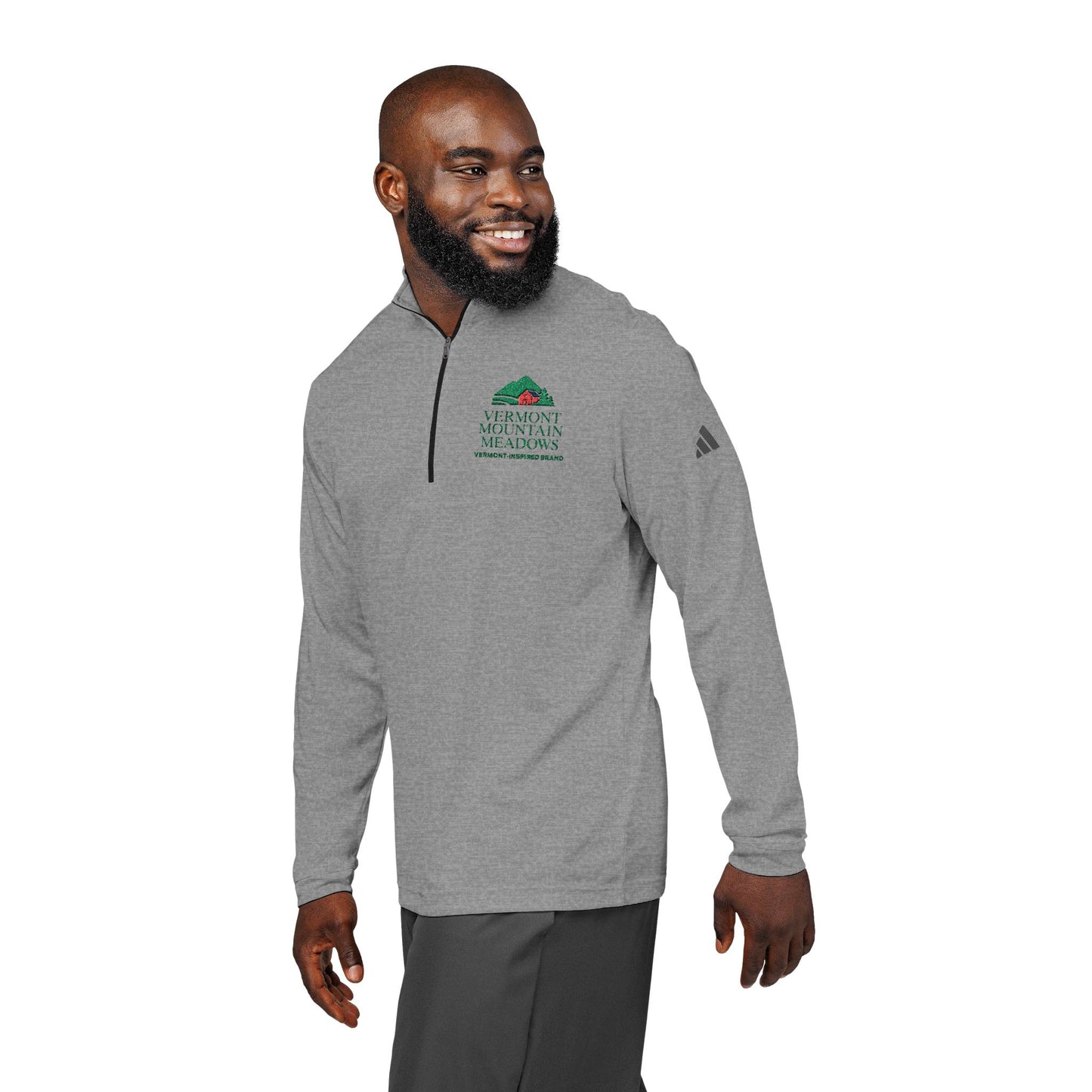 Vermont Barn & Solar Logo Quarter-Zip Pullover