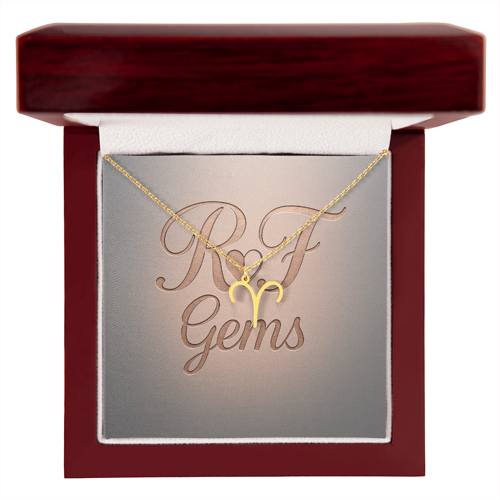Zodiac Sign Pendant Necklace – Timeless Astrology Jewelry | RF Gems