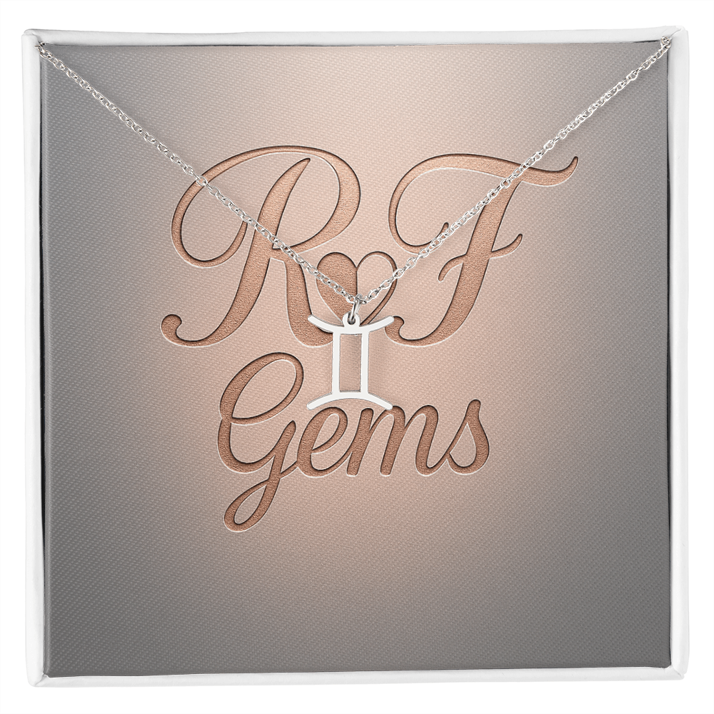 Zodiac Sign Pendant Necklace – Timeless Astrology Jewelry | RF Gems