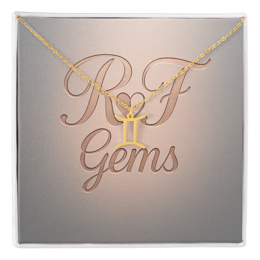 Zodiac Sign Pendant Necklace – Timeless Astrology Jewelry | RF Gems