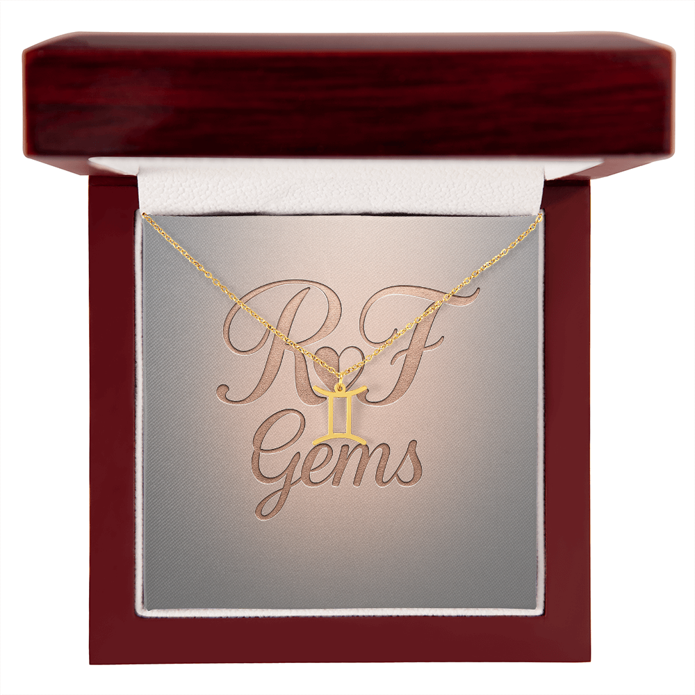 Zodiac Sign Pendant Necklace – Timeless Astrology Jewelry | RF Gems