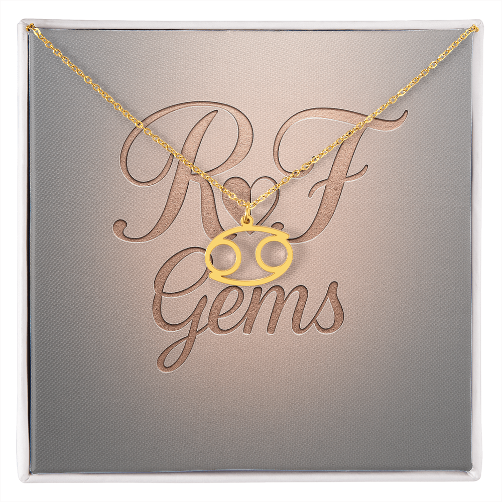 Zodiac Sign Pendant Necklace – Timeless Astrology Jewelry | RF Gems