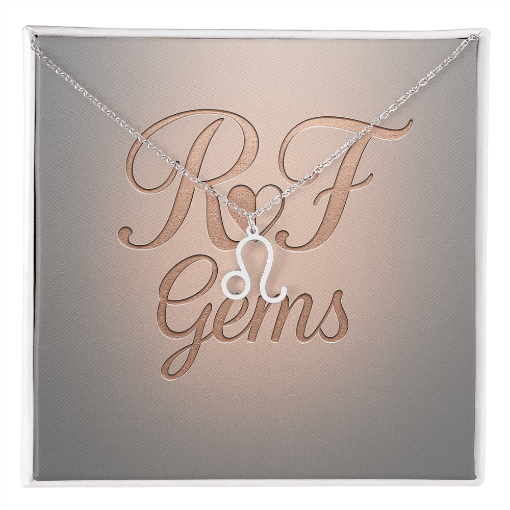 Zodiac Sign Pendant Necklace – Timeless Astrology Jewelry | RF Gems
