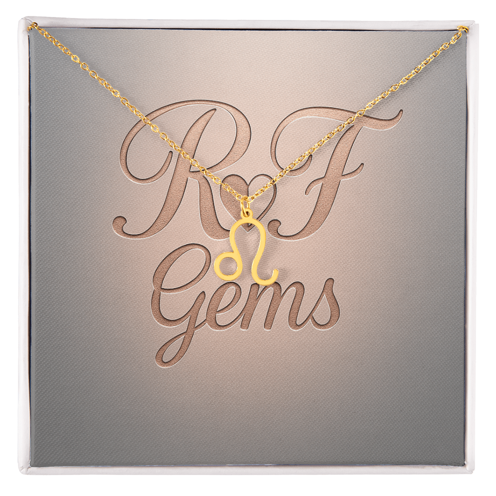 Zodiac Sign Pendant Necklace – Timeless Astrology Jewelry | RF Gems